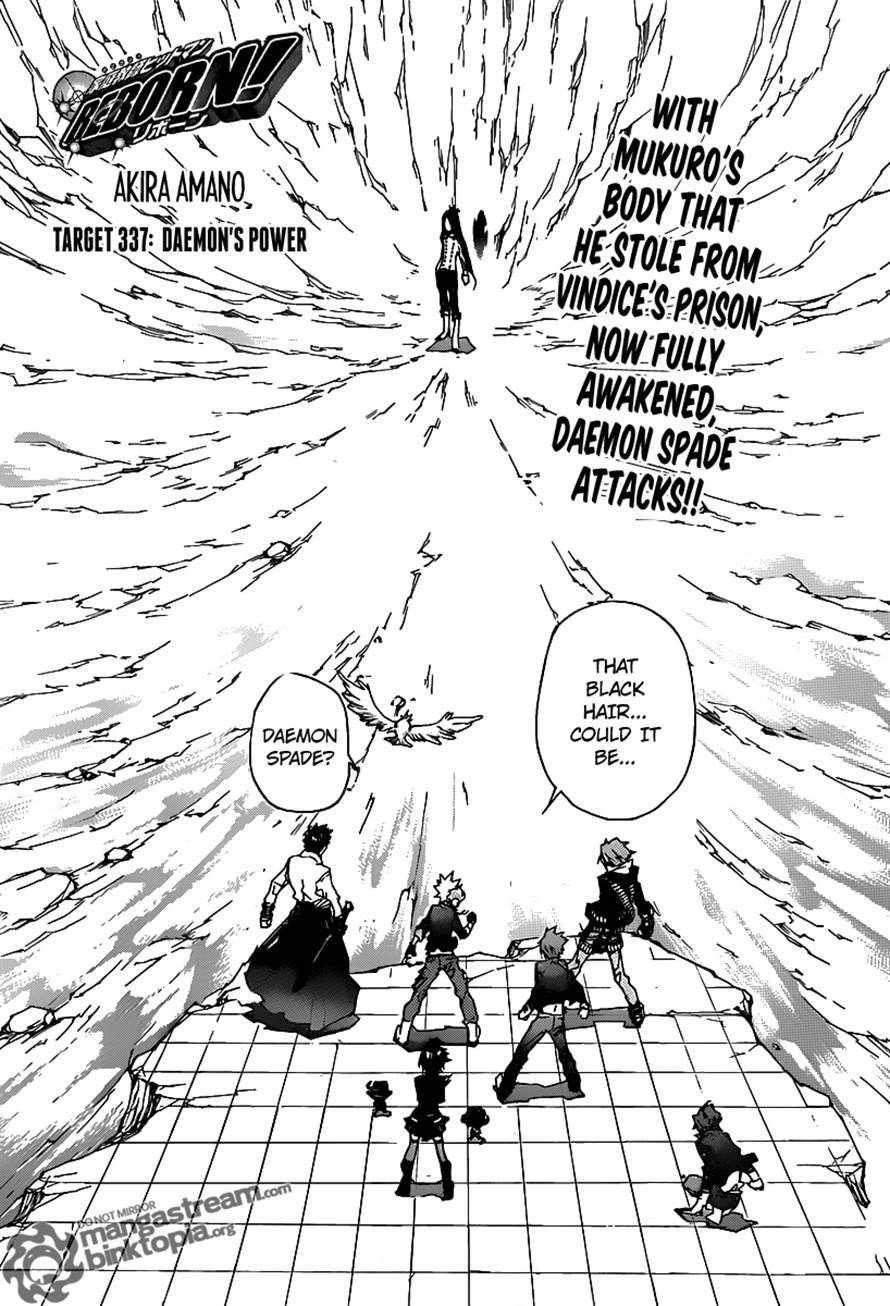 Hitman Reborn Chapter 337 - Page 1