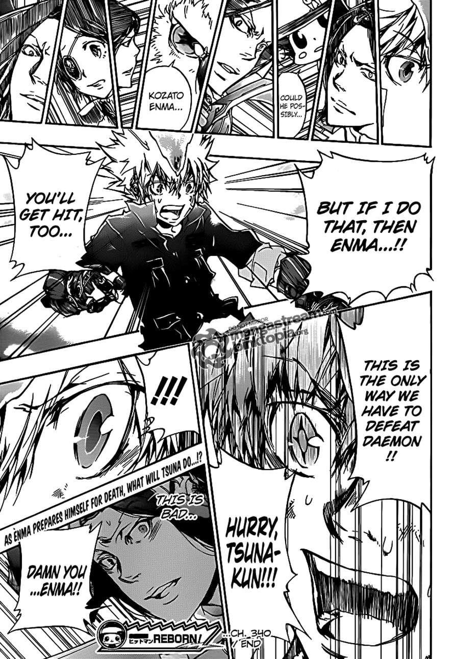 Hitman Reborn Chapter 340 - Page 17