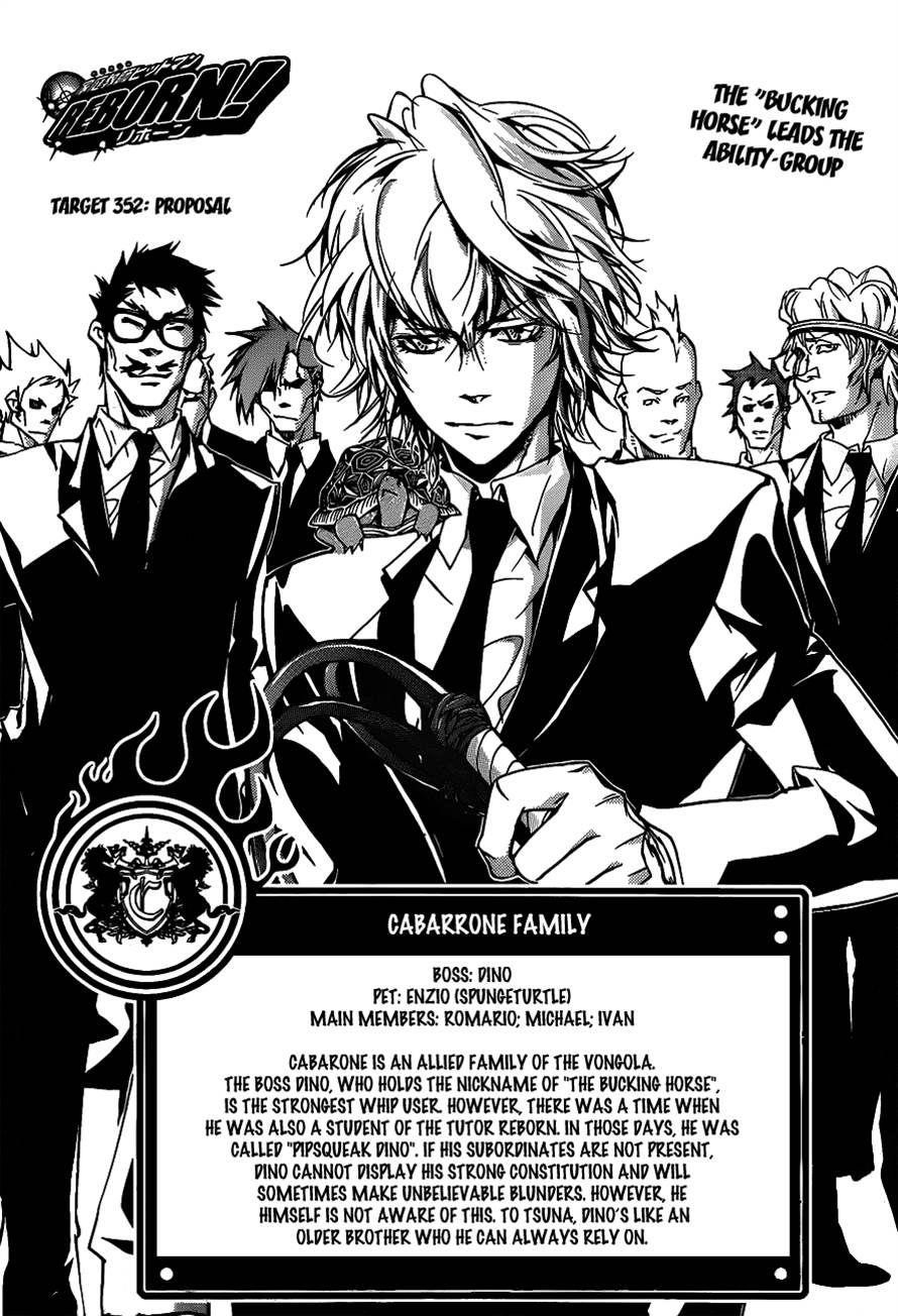 Hitman Reborn Chapter 352 - Page 1