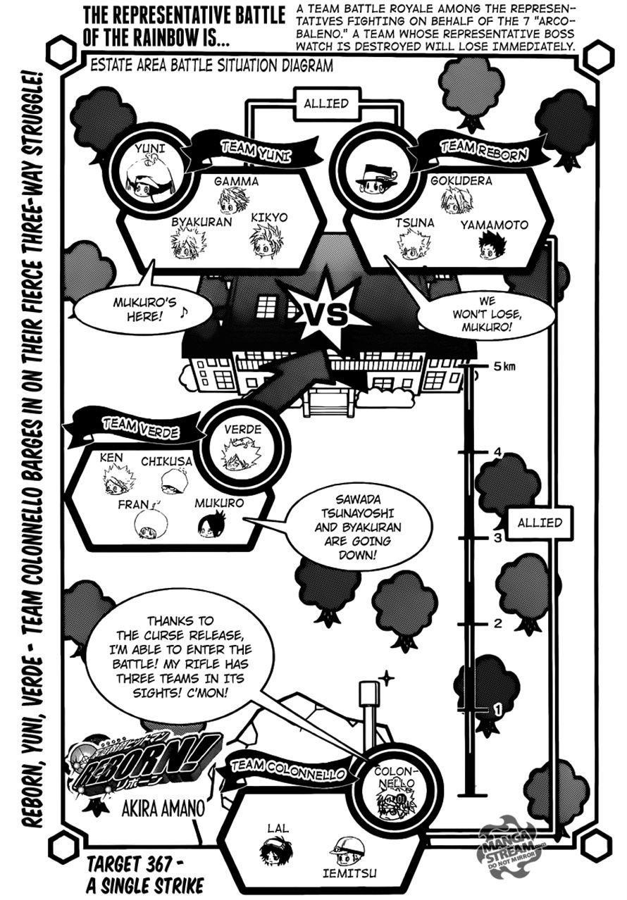 Hitman Reborn Chapter 367 - Page 1