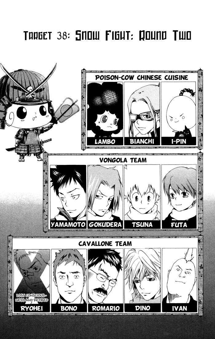 Hitman Reborn Chapter 38 - Page 1