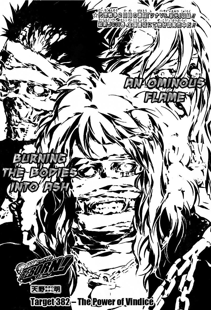 Hitman Reborn Chapter 382 - Page 1