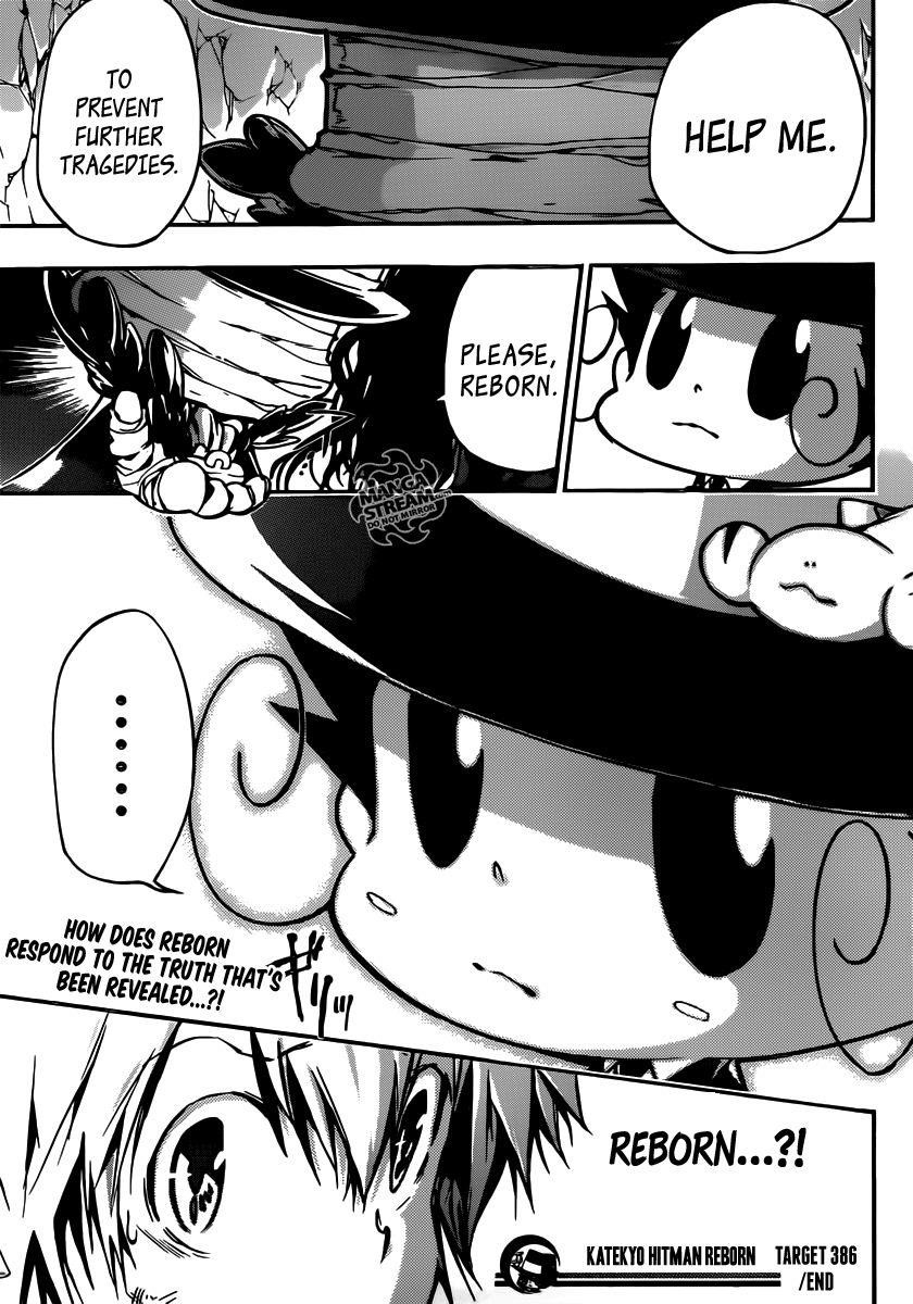 Hitman Reborn Chapter 386 - Page 18