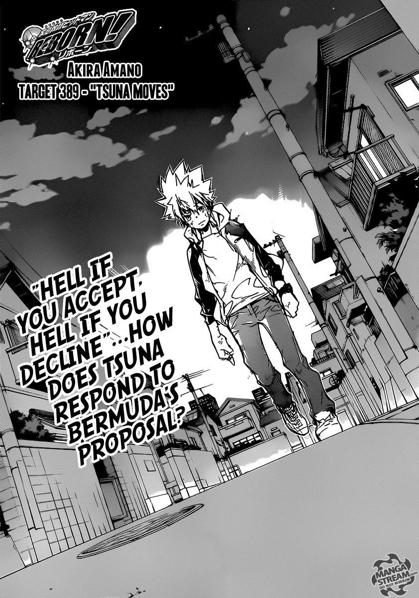 Hitman Reborn Chapter 389 - Page 1