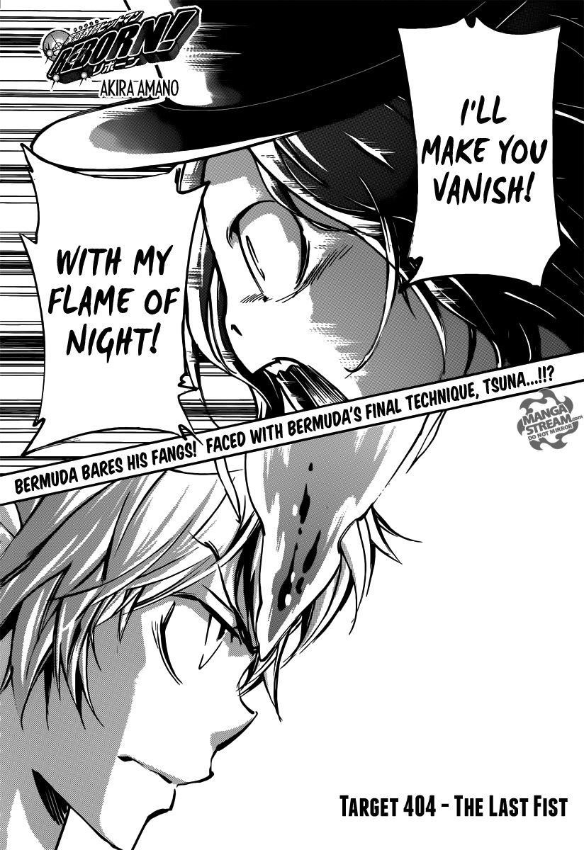 Hitman Reborn Chapter 404 - Page 1