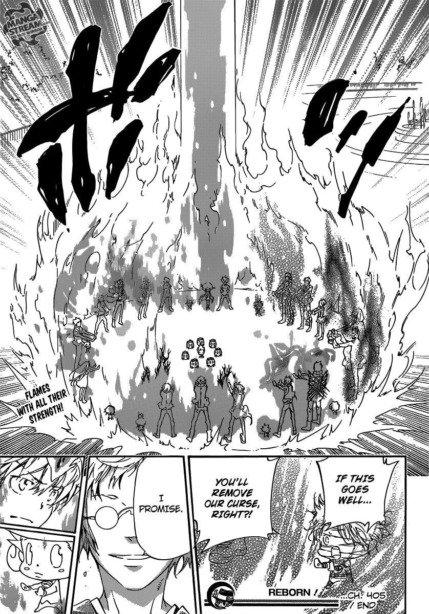 Hitman Reborn Chapter 405 - Page 20