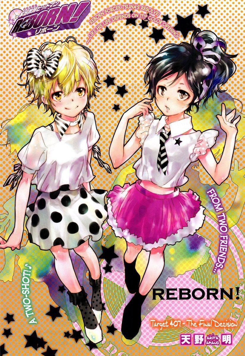 Hitman Reborn Chapter 407 - Page 1