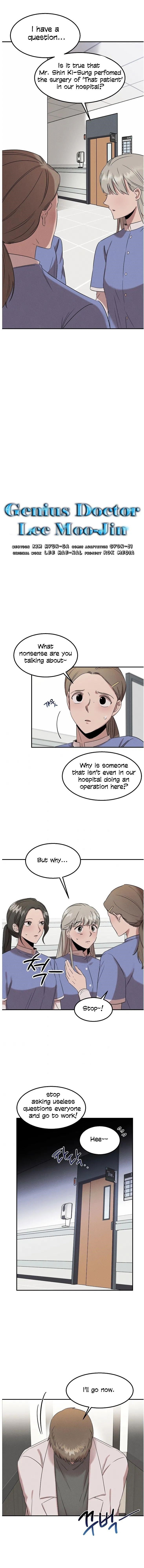 Genius Doctor Lee Moo-jin Chapter 25 - Page 1