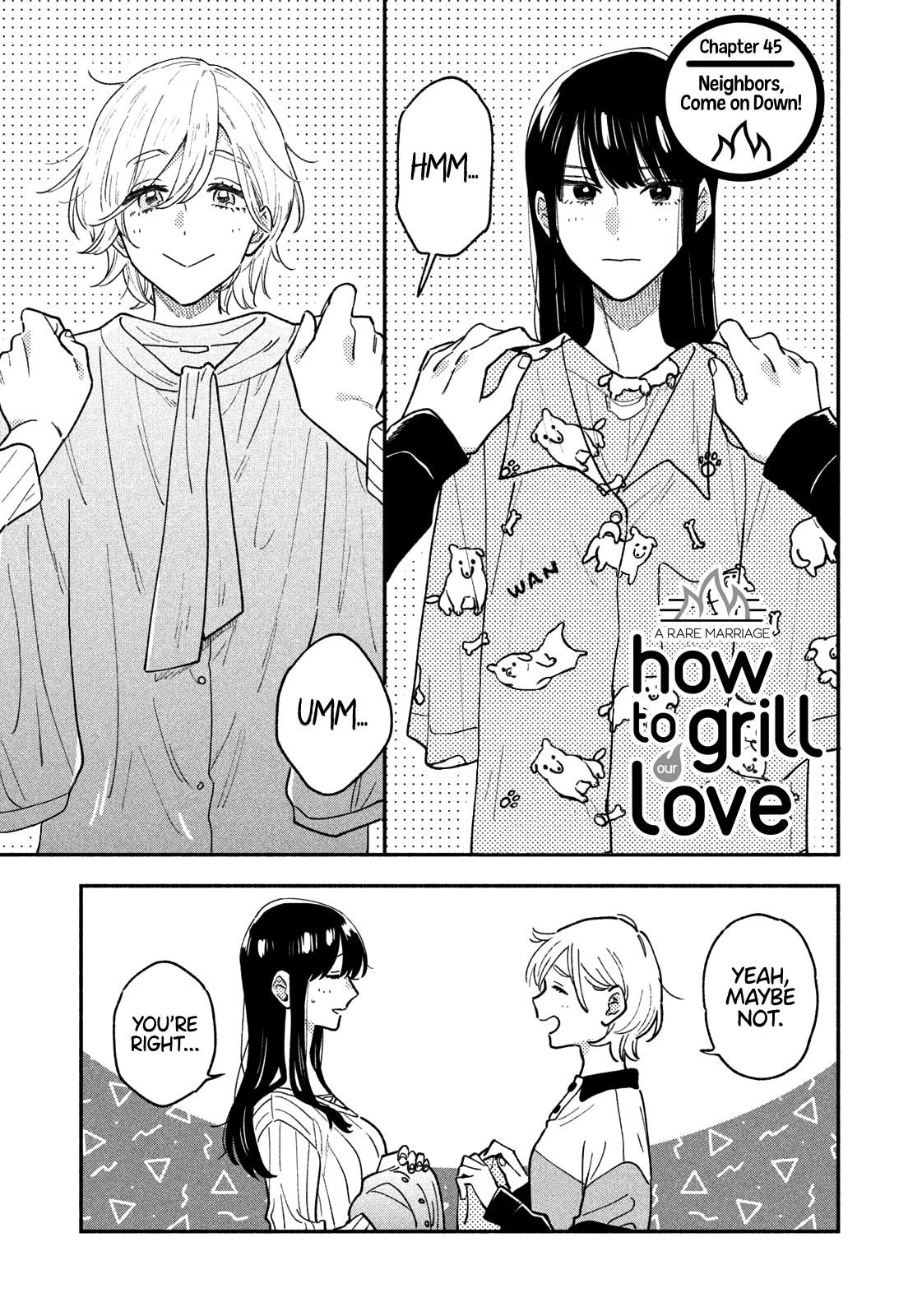 A Rare Marriage: How to Grill Our Love Chapter 45 - Page 1