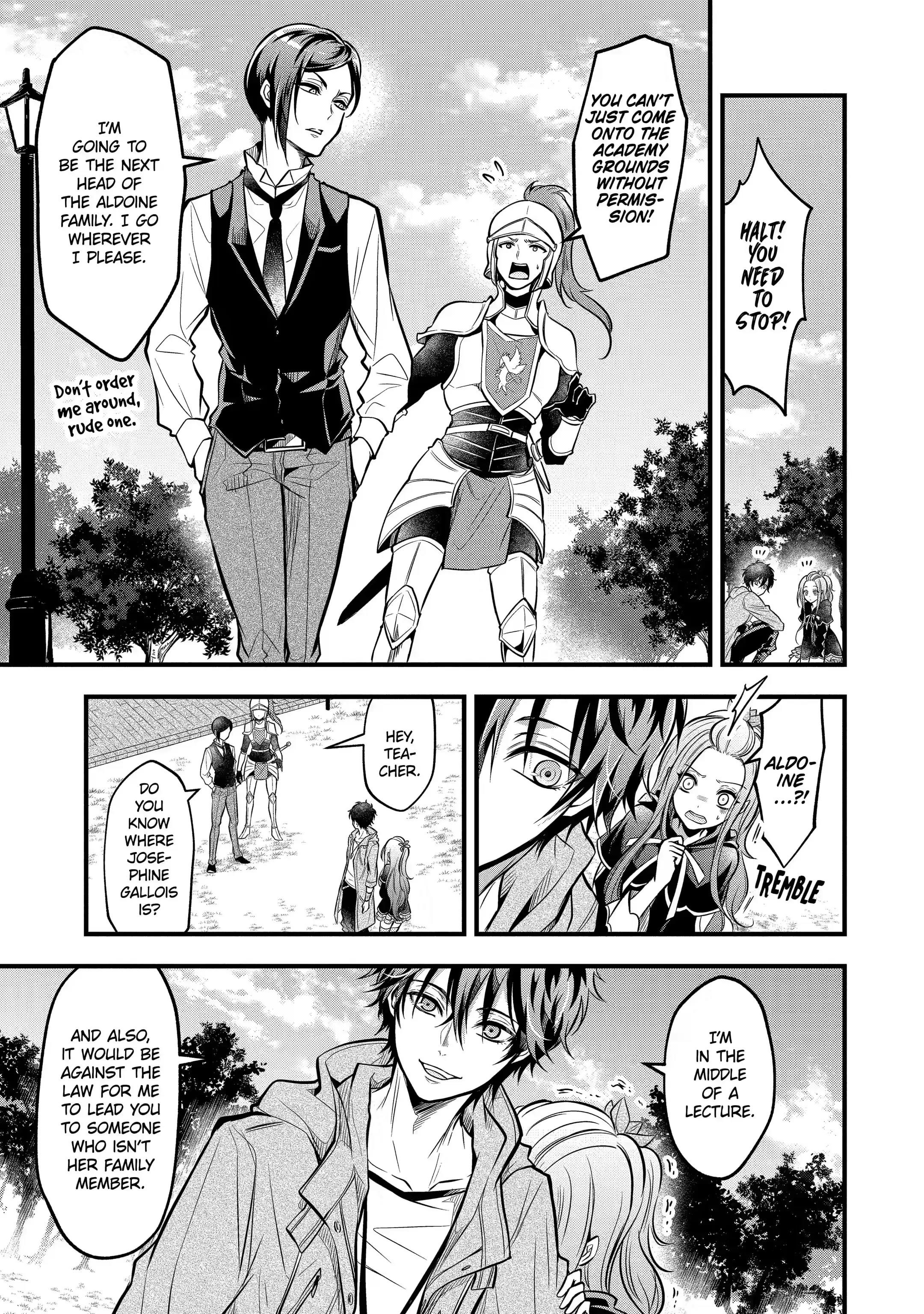 Assistant Teacher In a Magical Girls School Chapter 21.1 - Page 3