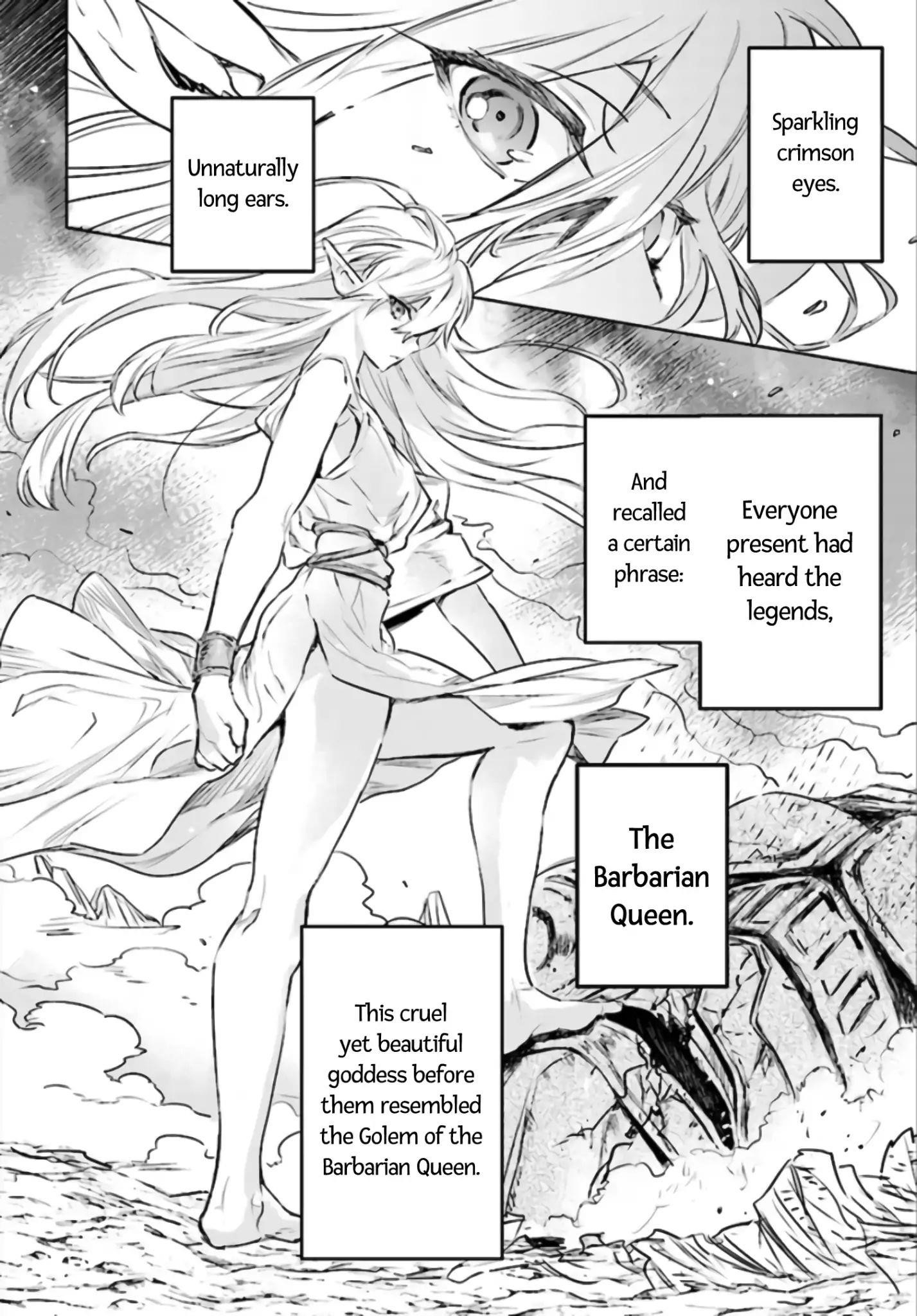 The Sorcerer King Of Destruction And The Golem Of The Barbarian Queen Chapter 1 - Page 3