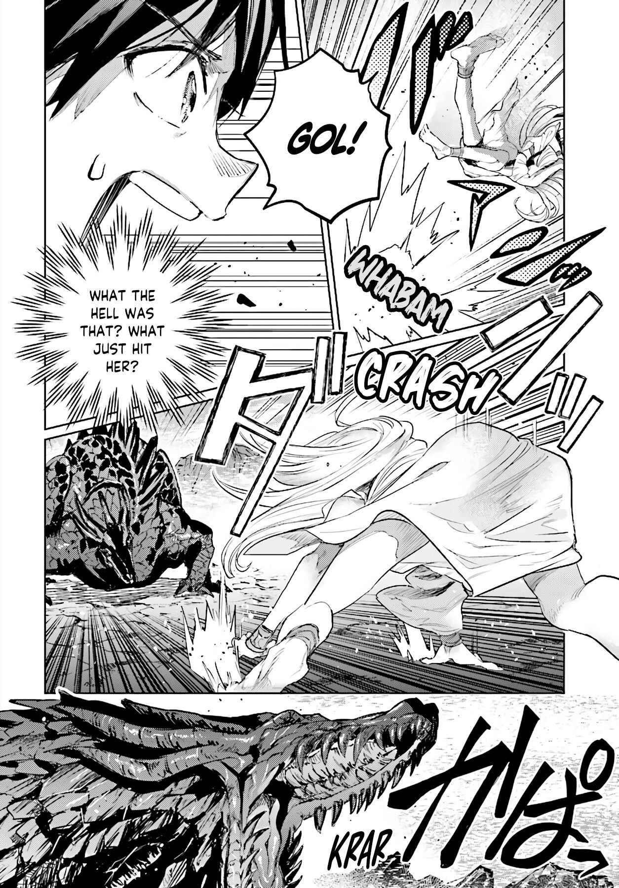 The Sorcerer King Of Destruction And The Golem Of The Barbarian Queen Chapter 10.4 - Page 3