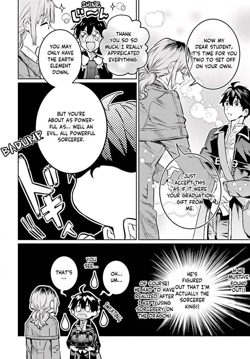 The Sorcerer King Of Destruction And The Golem Of The Barbarian Queen Chapter 12.3 - Page 9