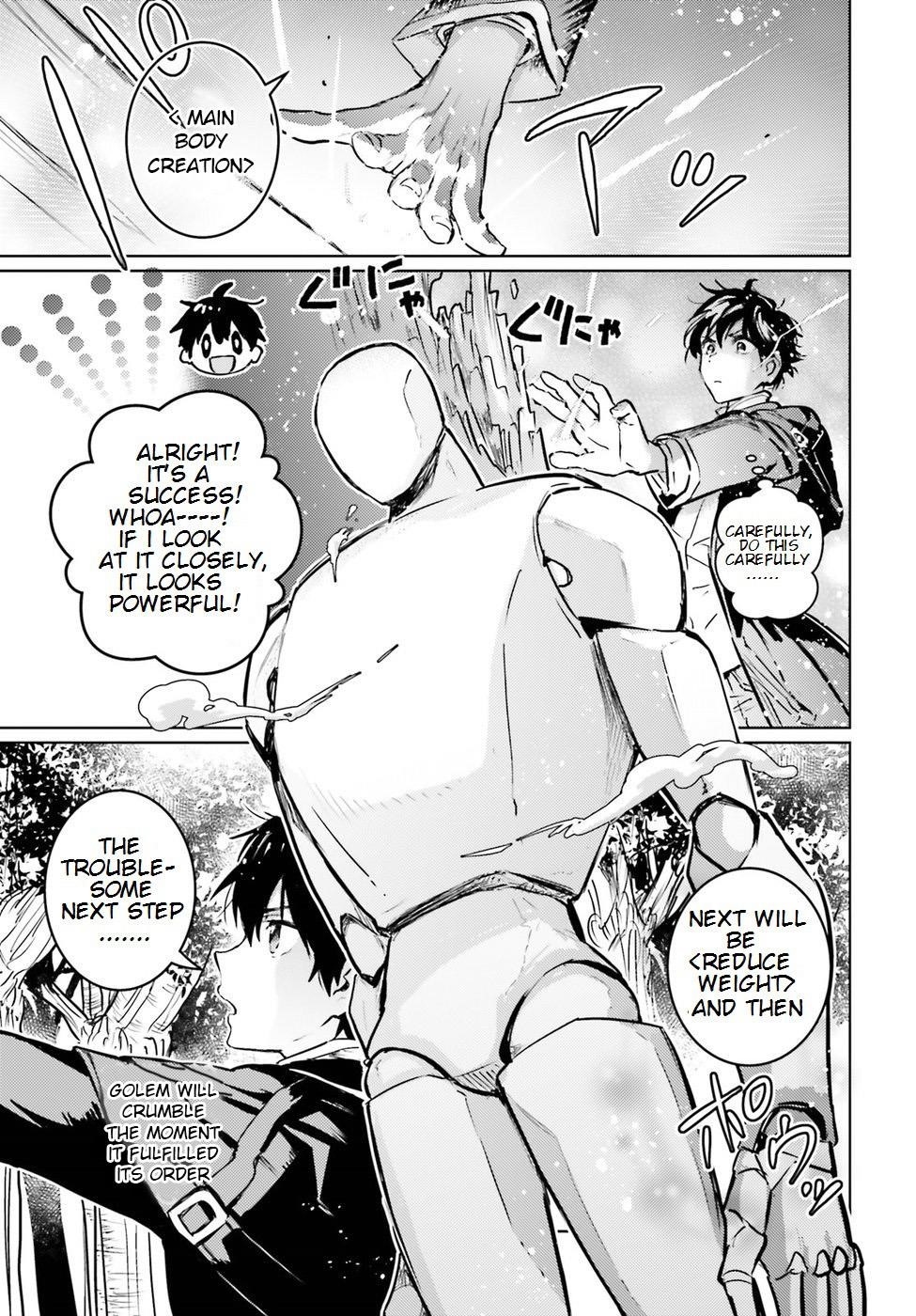 The Sorcerer King Of Destruction And The Golem Of The Barbarian Queen Chapter 2 - Page 21