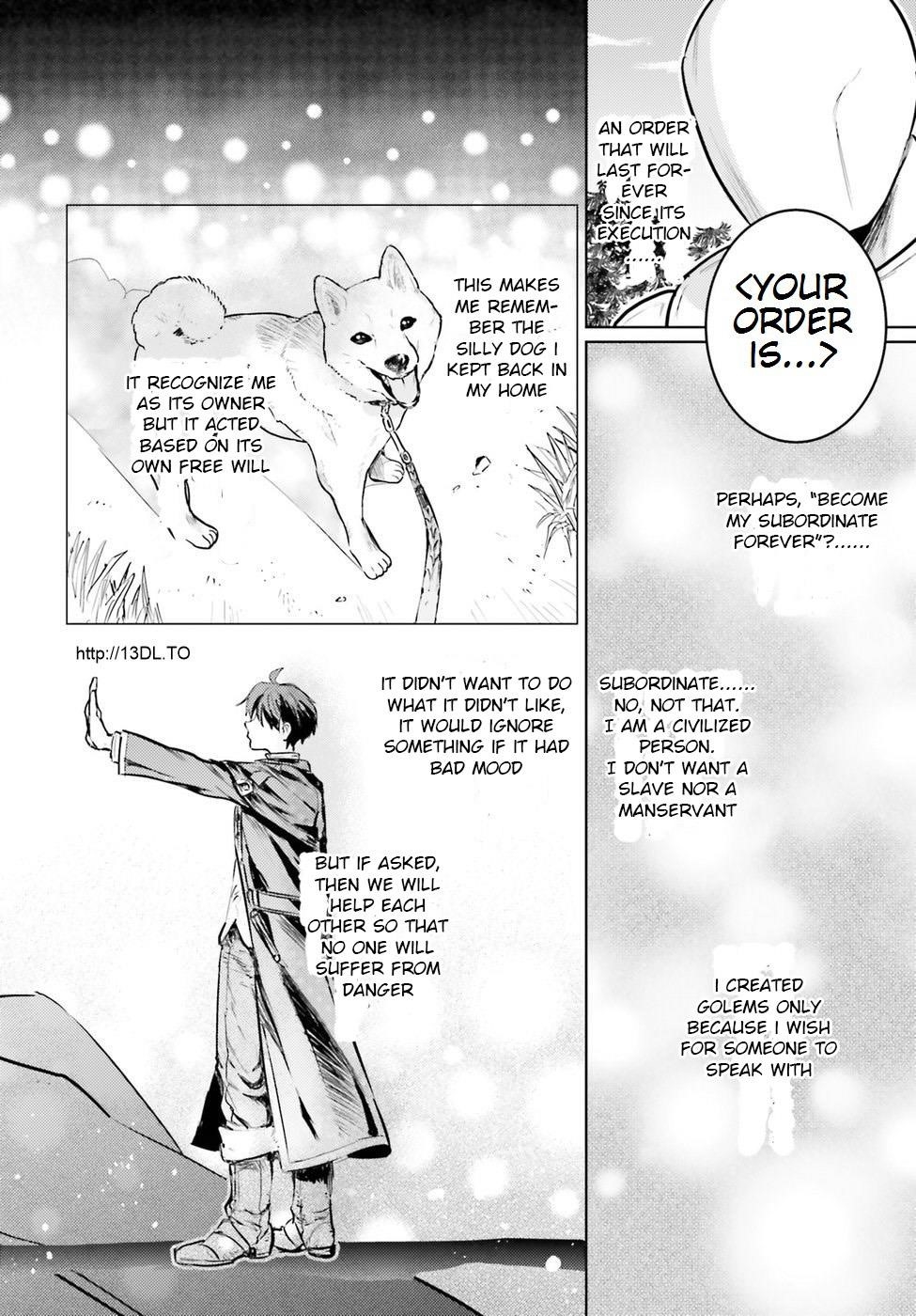 The Sorcerer King Of Destruction And The Golem Of The Barbarian Queen Chapter 2 - Page 22