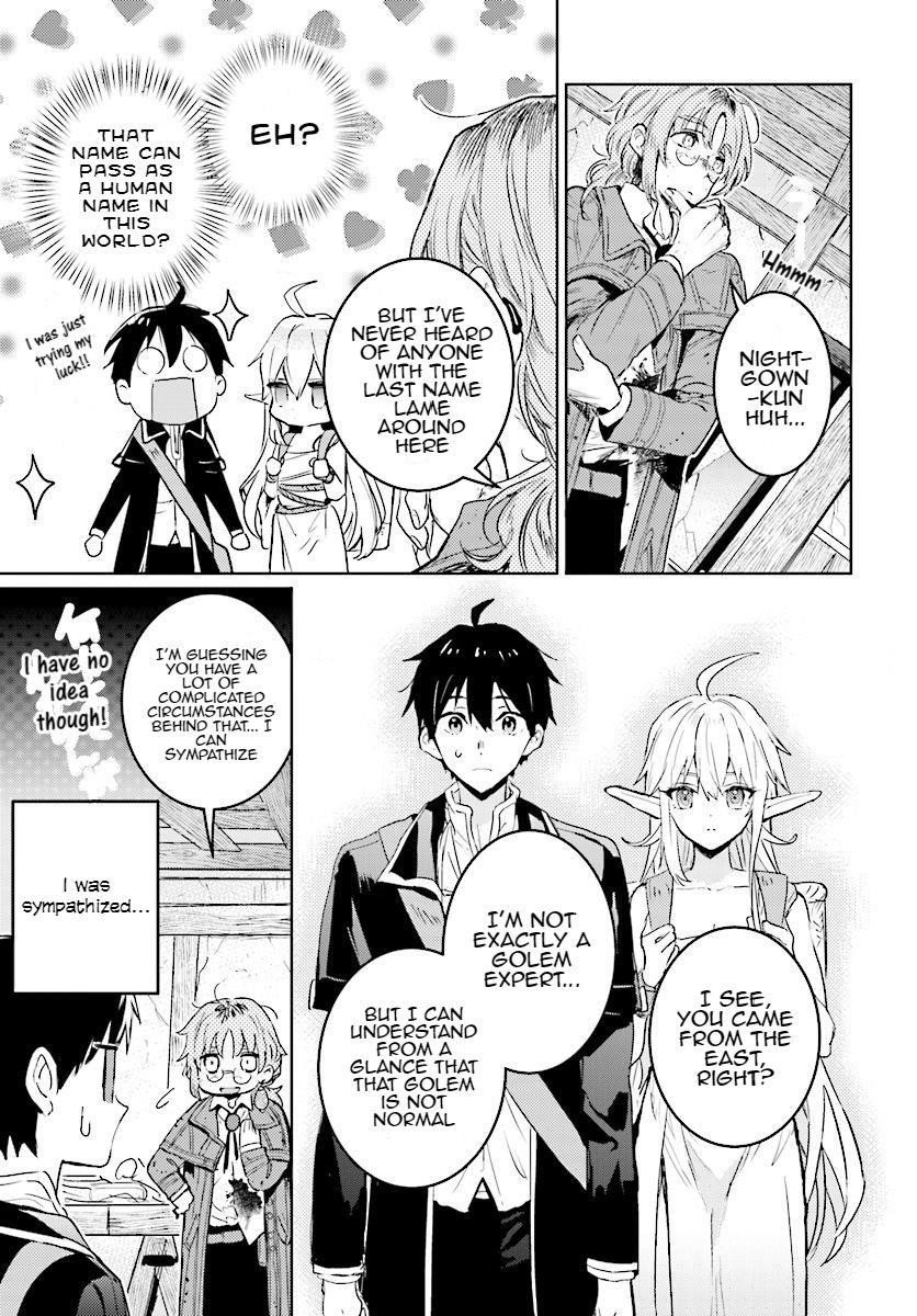 The Sorcerer King Of Destruction And The Golem Of The Barbarian Queen Chapter 8.1 - Page 9