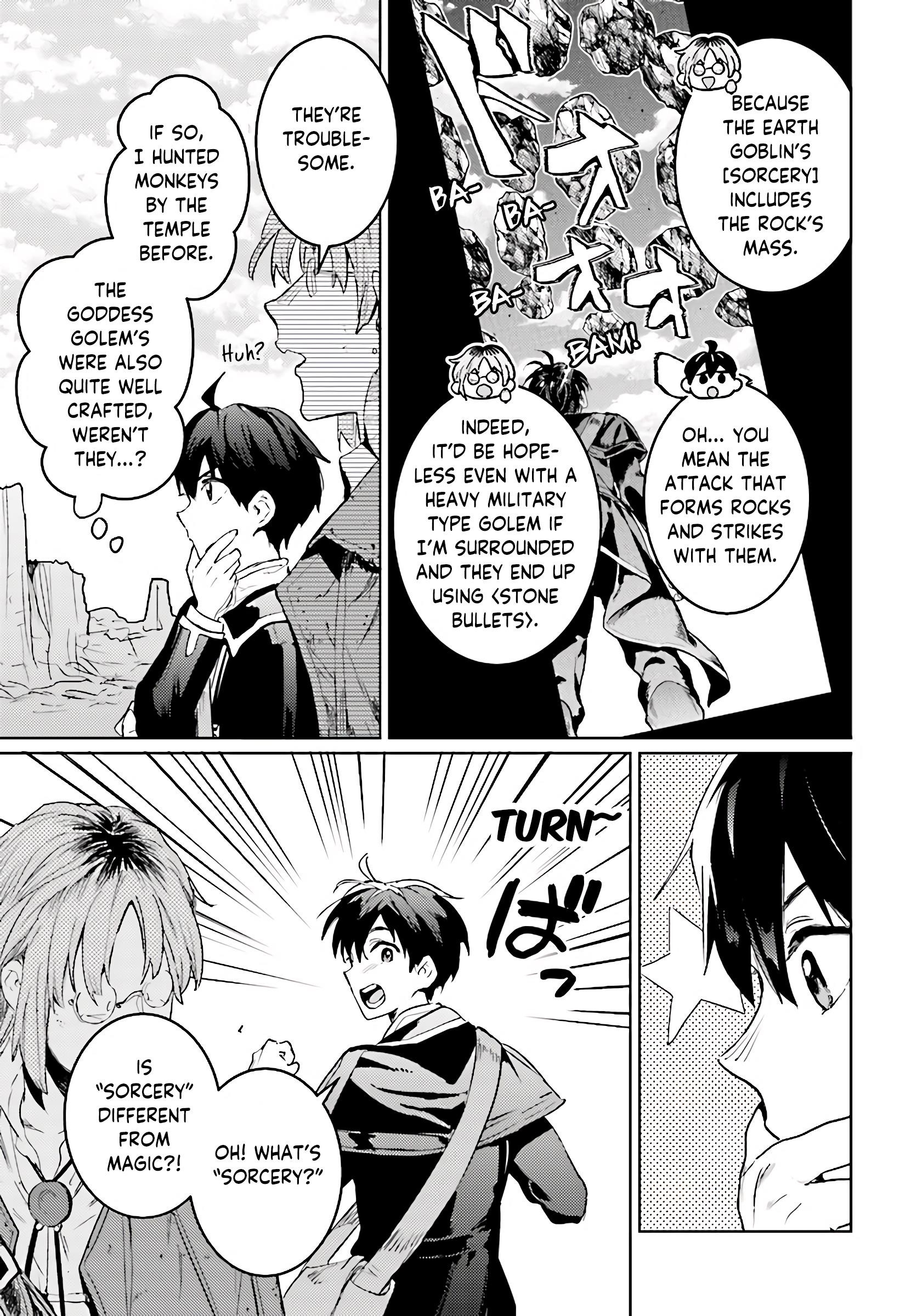 The Sorcerer King Of Destruction And The Golem Of The Barbarian Queen Chapter 8.3 - Page 7