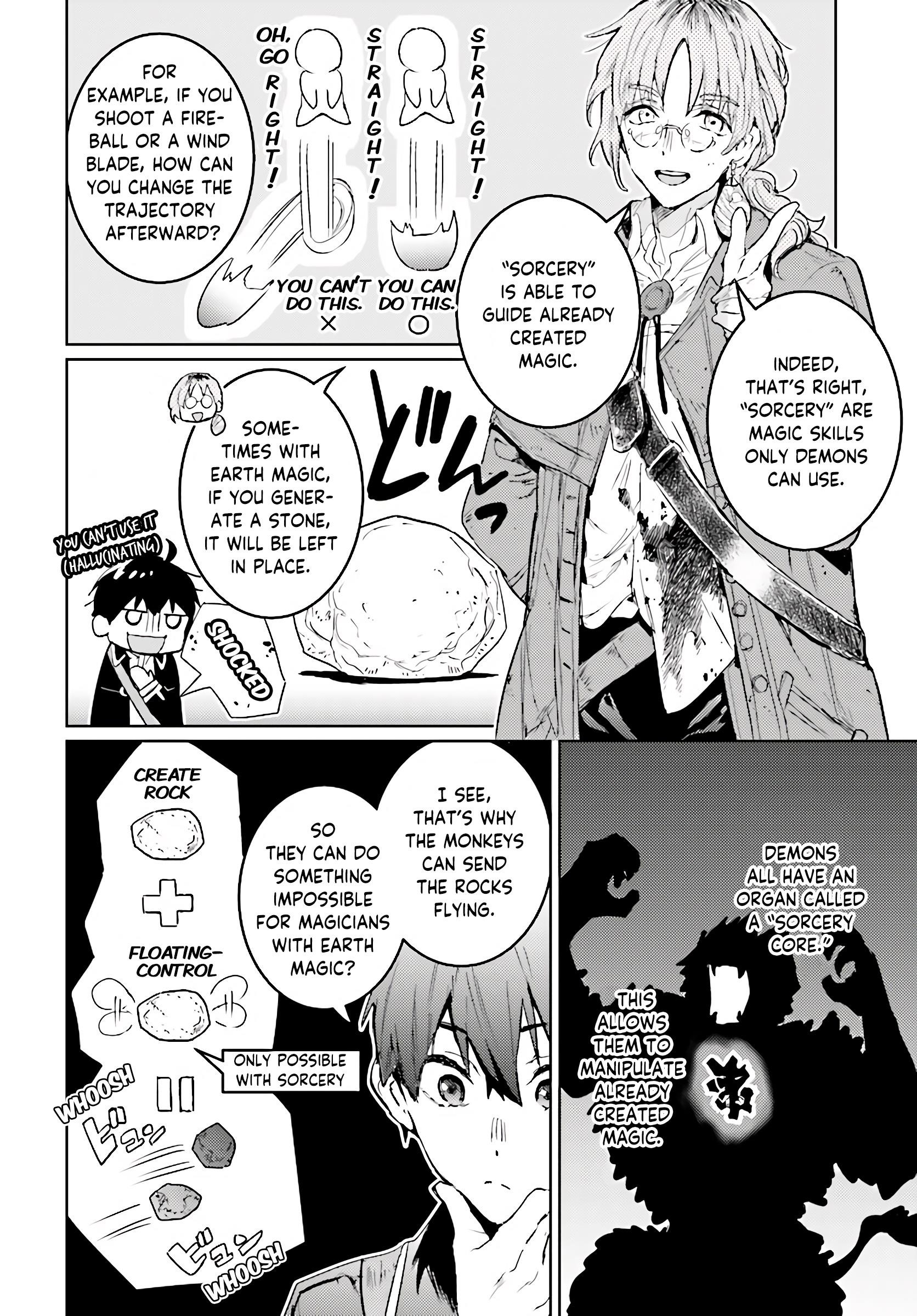 The Sorcerer King Of Destruction And The Golem Of The Barbarian Queen Chapter 8.3 - Page 8