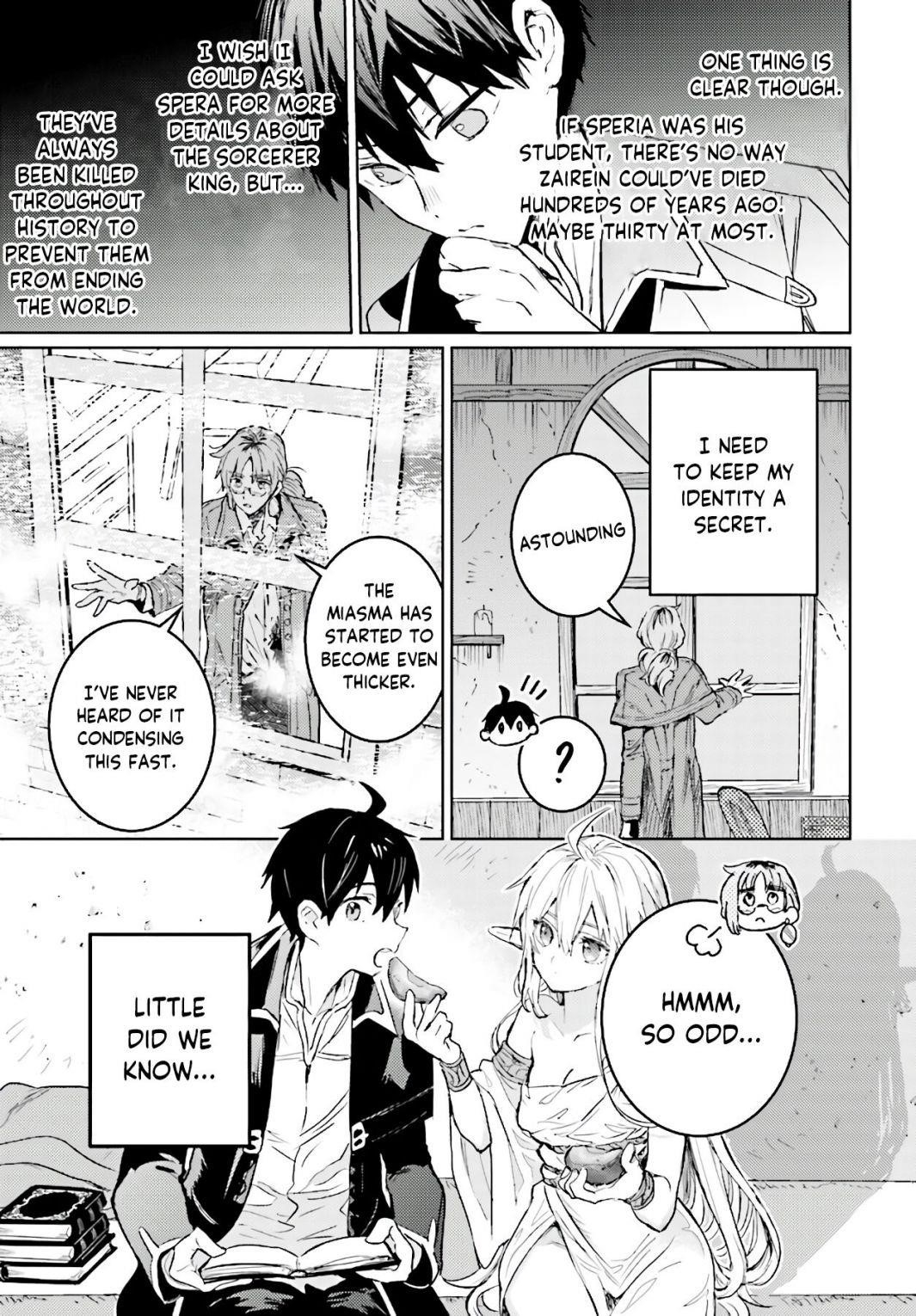 The Sorcerer King Of Destruction And The Golem Of The Barbarian Queen Chapter 9.3 - Page 6