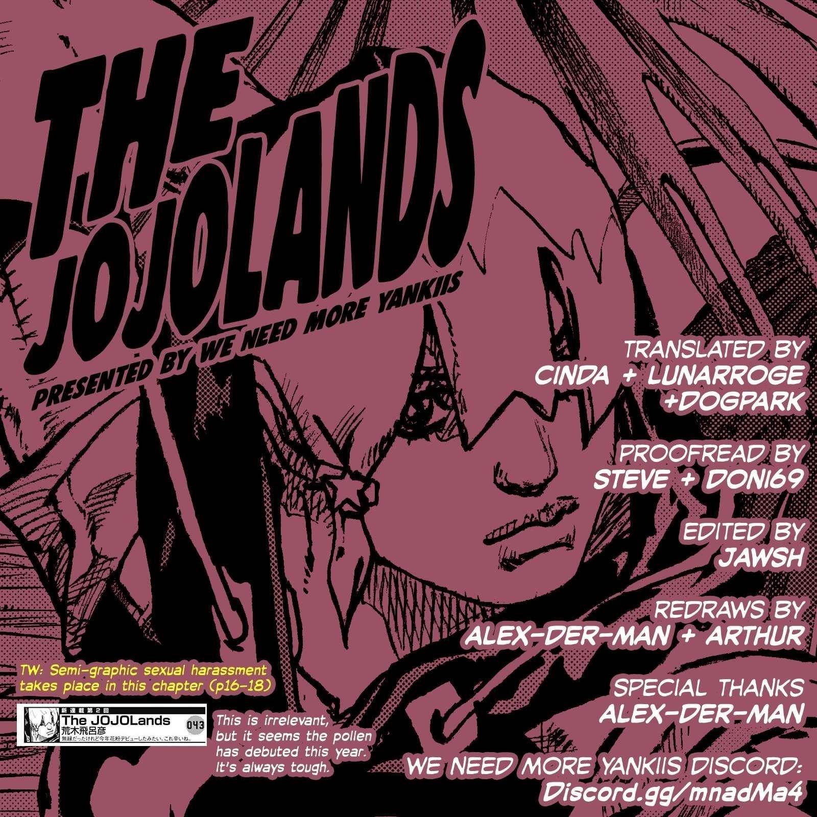 Jojo’s Bizarre Adventure Part 9 – The Jojolands Chapter 2 - Page 44