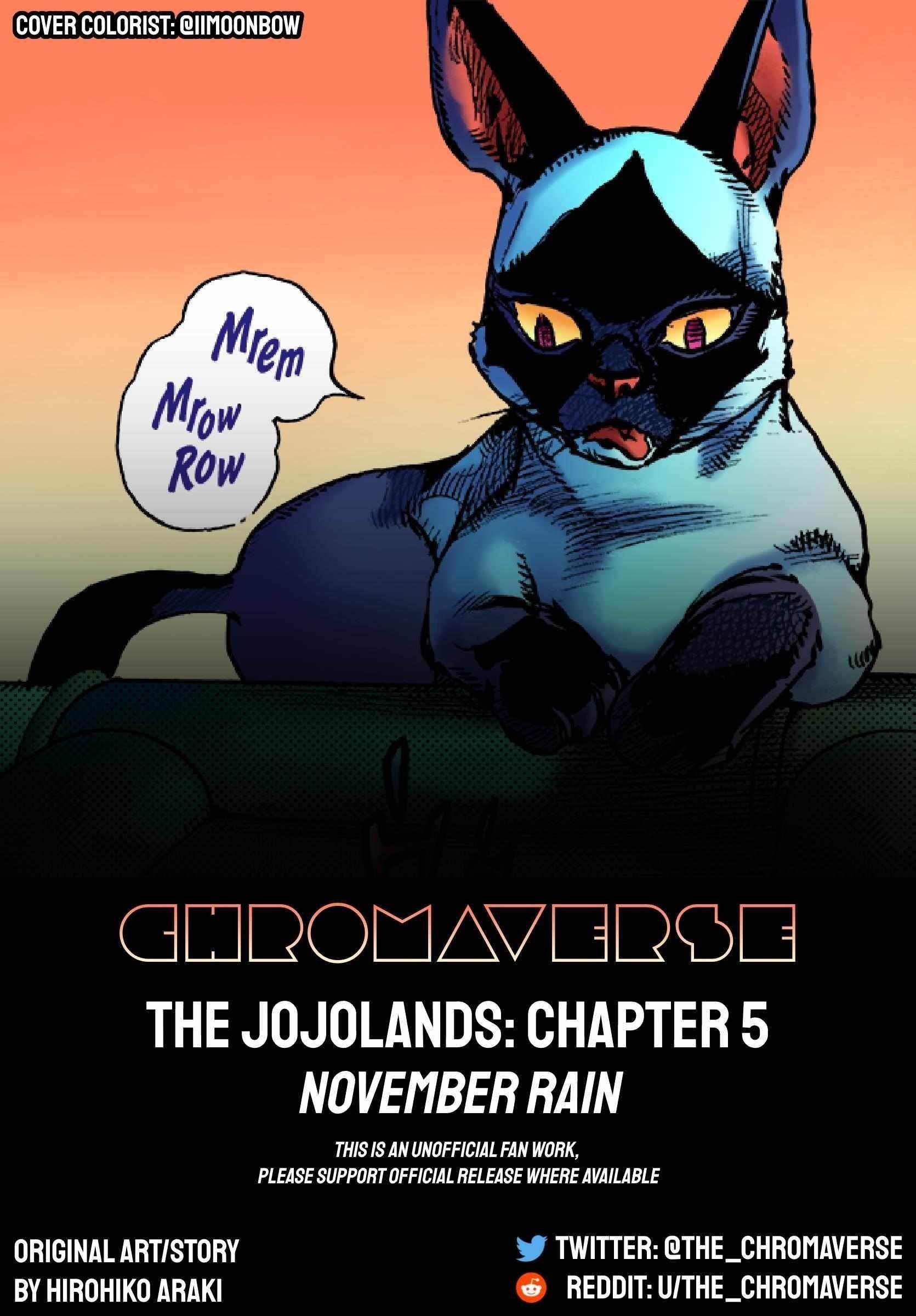 Jojo’s Bizarre Adventure Part 9 – The Jojolands Chapter 5 - Page 1
