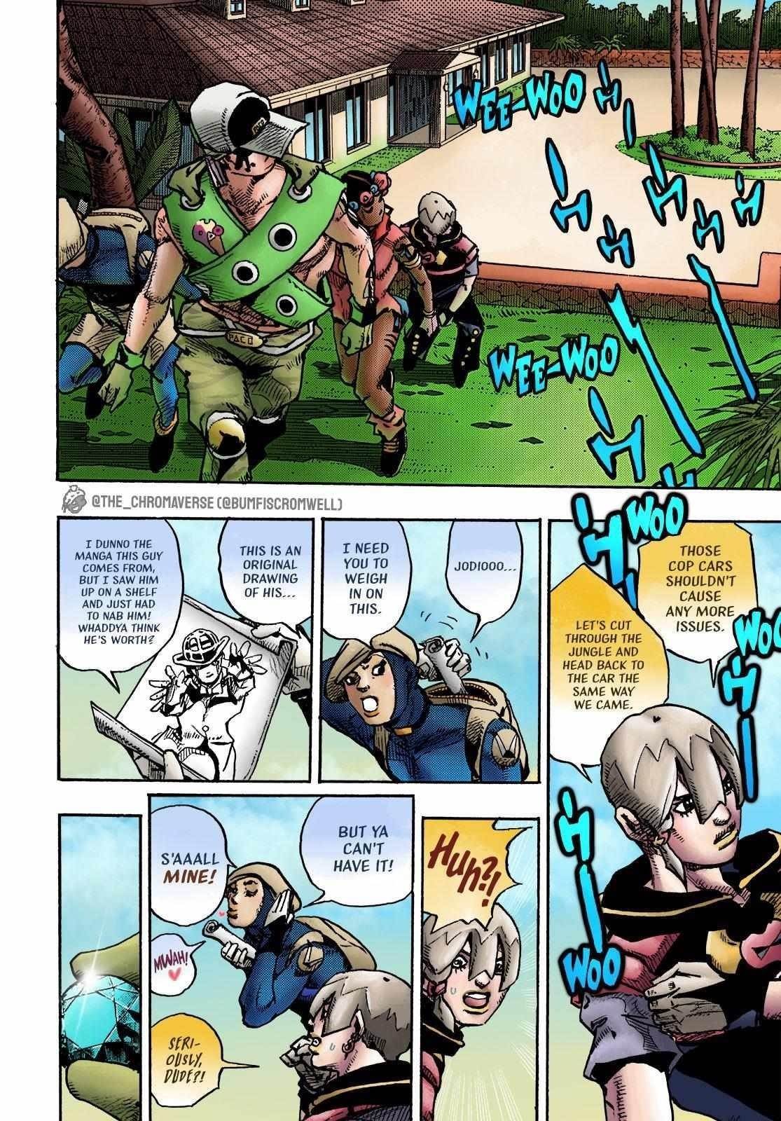Jojo’s Bizarre Adventure Part 9 – The Jojolands Chapter 5 - Page 38