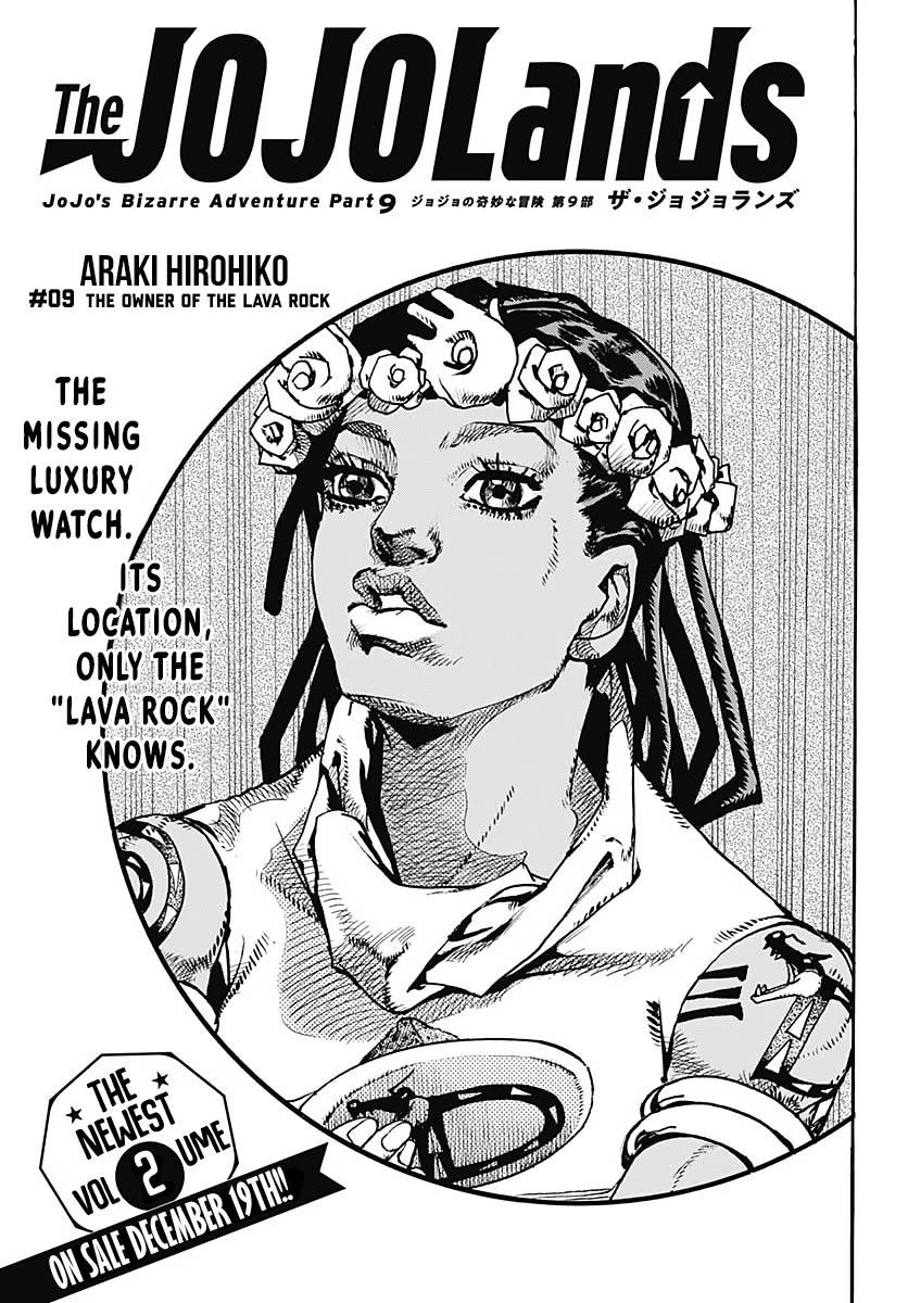 Jojo’s Bizarre Adventure Part 9 – The Jojolands Chapter 9 - Page 1