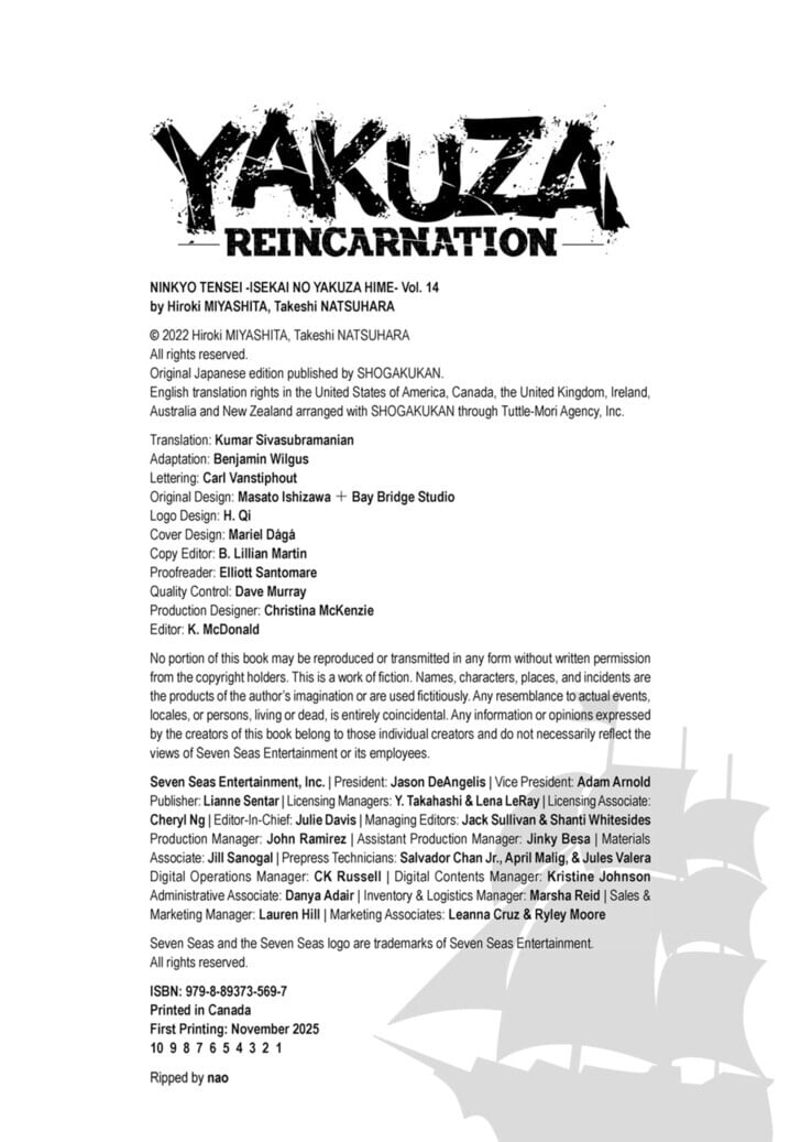 Yakuza Reincarnation Chapter 56.5 - Page 3