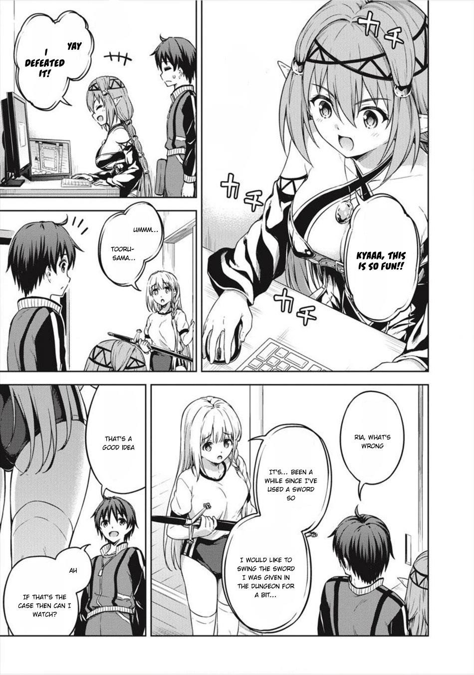 Boku no Heya ga Dungeon no Kyuukeijo ni Natteshimatta Ken Chapter 15 - Page 22