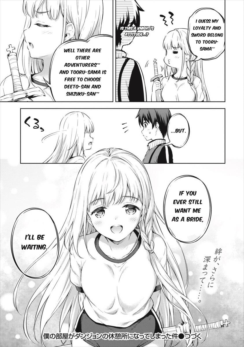 Boku no Heya ga Dungeon no Kyuukeijo ni Natteshimatta Ken Chapter 19 - Page 25