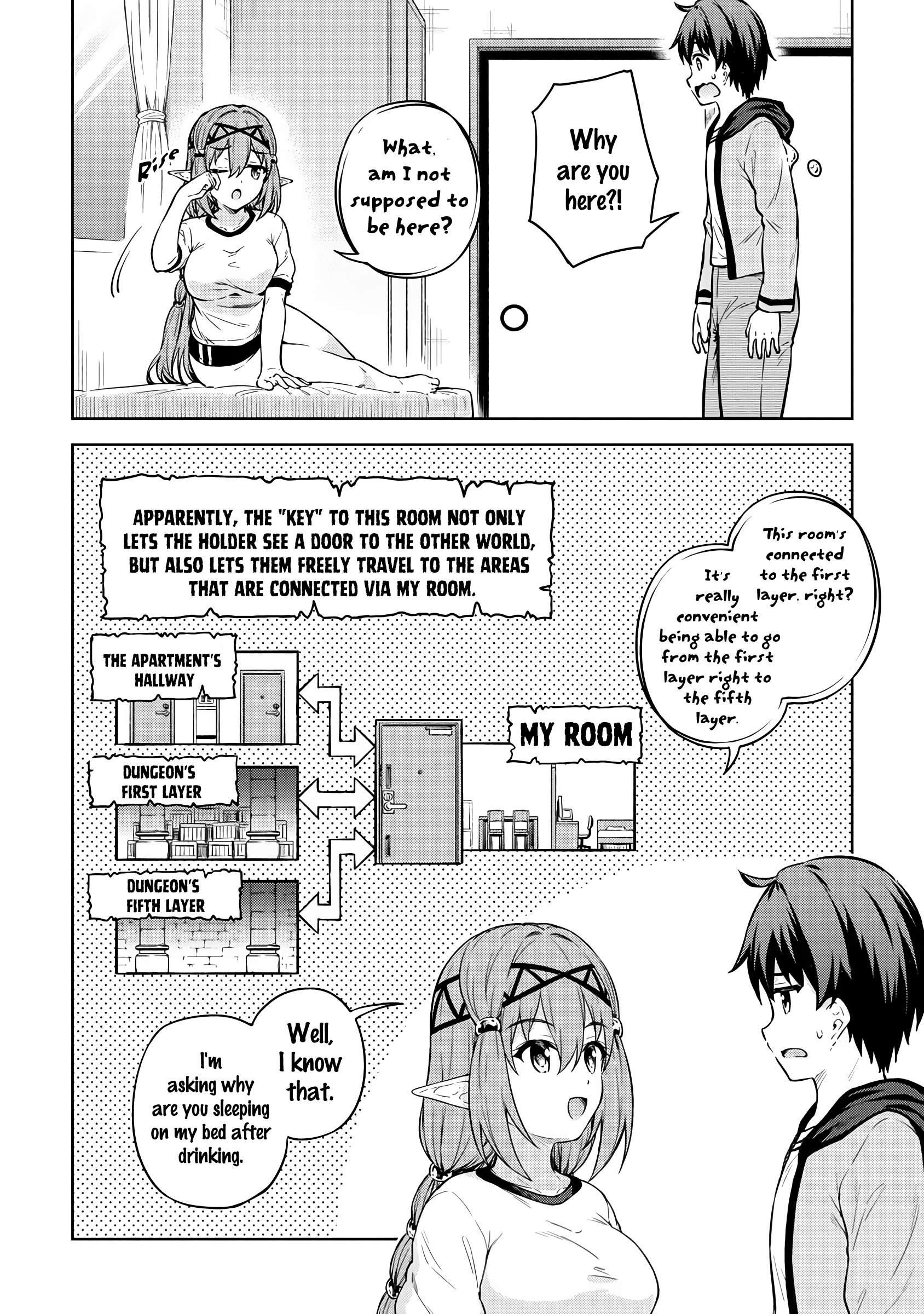 Boku no Heya ga Dungeon no Kyuukeijo ni Natteshimatta Ken Chapter 31 - Page 4