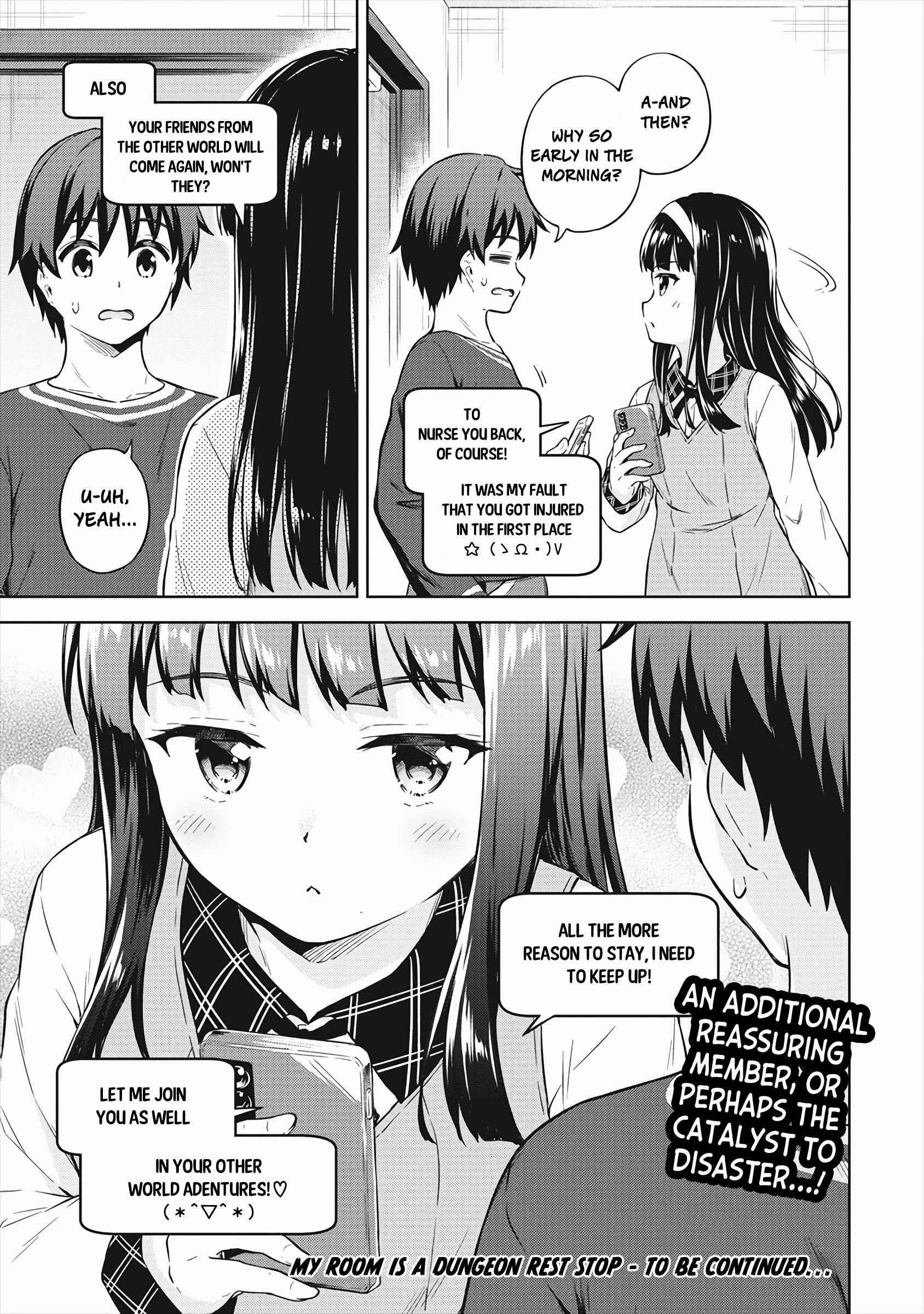 Boku no Heya ga Dungeon no Kyuukeijo ni Natteshimatta Ken Chapter 33 - Page 31