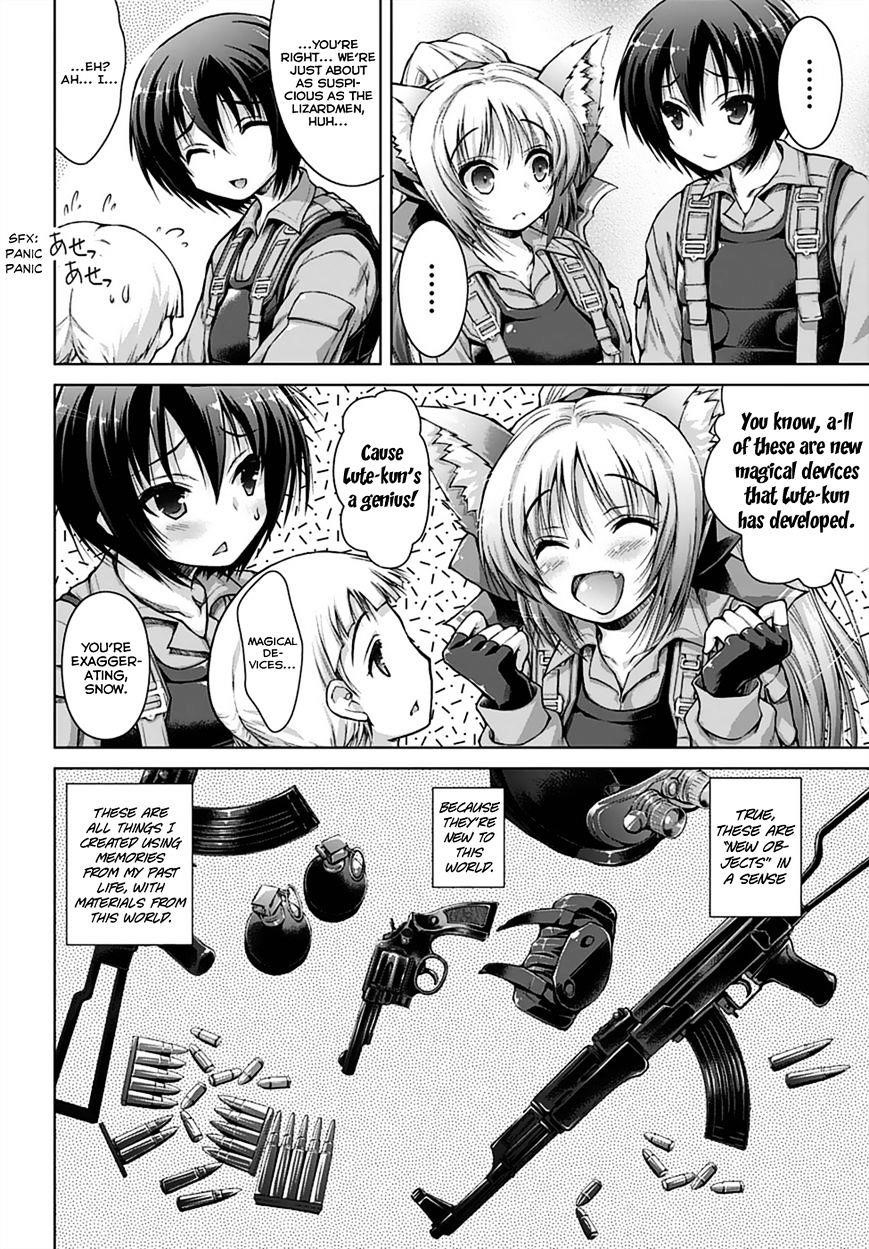 Gunota Ga Mahou Sekai Ni Tensei Shitara, Gendai Heiki De Guntai Harem O Tsukucchaimashita!? Chapter 1 - Page 15