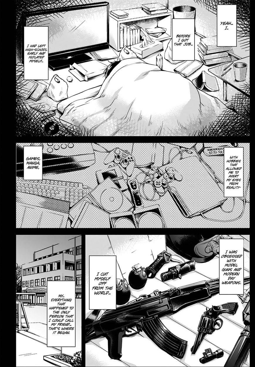 Gunota Ga Mahou Sekai Ni Tensei Shitara, Gendai Heiki De Guntai Harem O Tsukucchaimashita!? Chapter 1 - Page 19