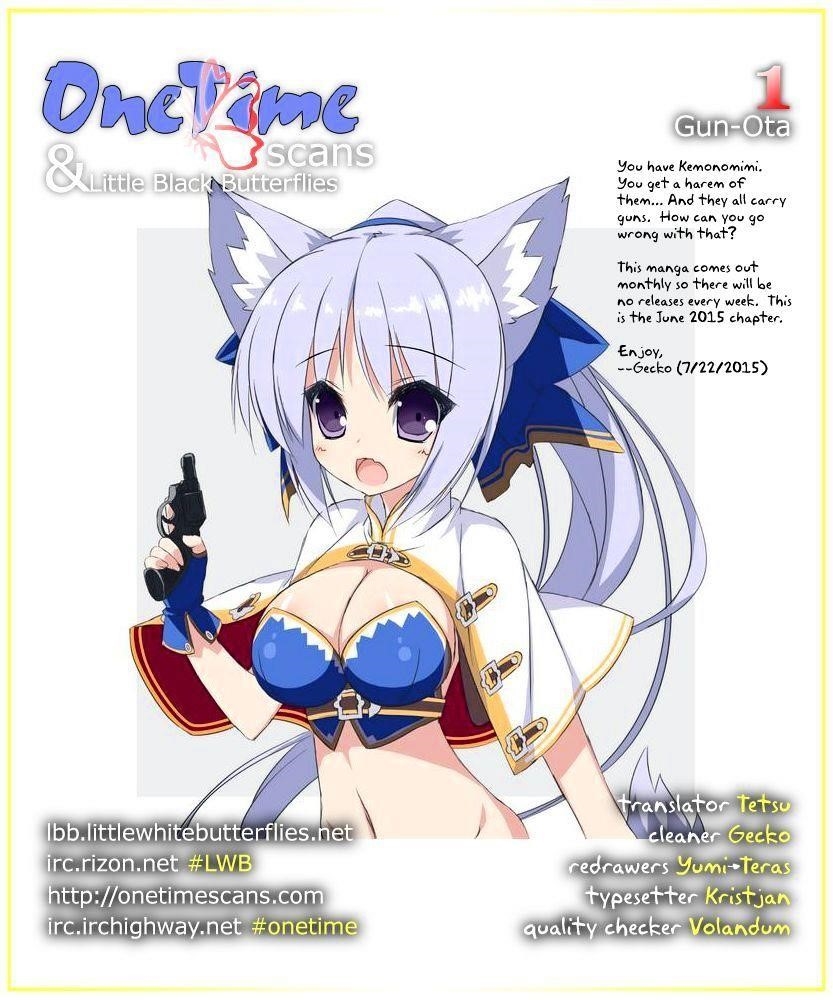 Gunota Ga Mahou Sekai Ni Tensei Shitara, Gendai Heiki De Guntai Harem O Tsukucchaimashita!? Chapter 1 - Page 40