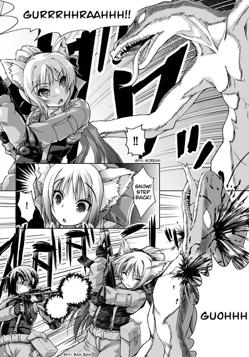 Gunota Ga Mahou Sekai Ni Tensei Shitara, Gendai Heiki De Guntai Harem O Tsukucchaimashita!? Chapter 1 - Page 9