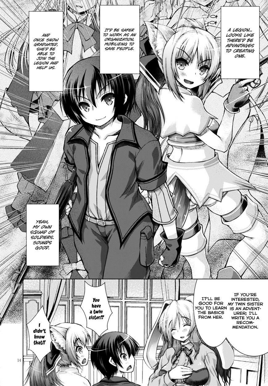 Gunota Ga Mahou Sekai Ni Tensei Shitara, Gendai Heiki De Guntai Harem O Tsukucchaimashita!? Chapter 10 - Page 15