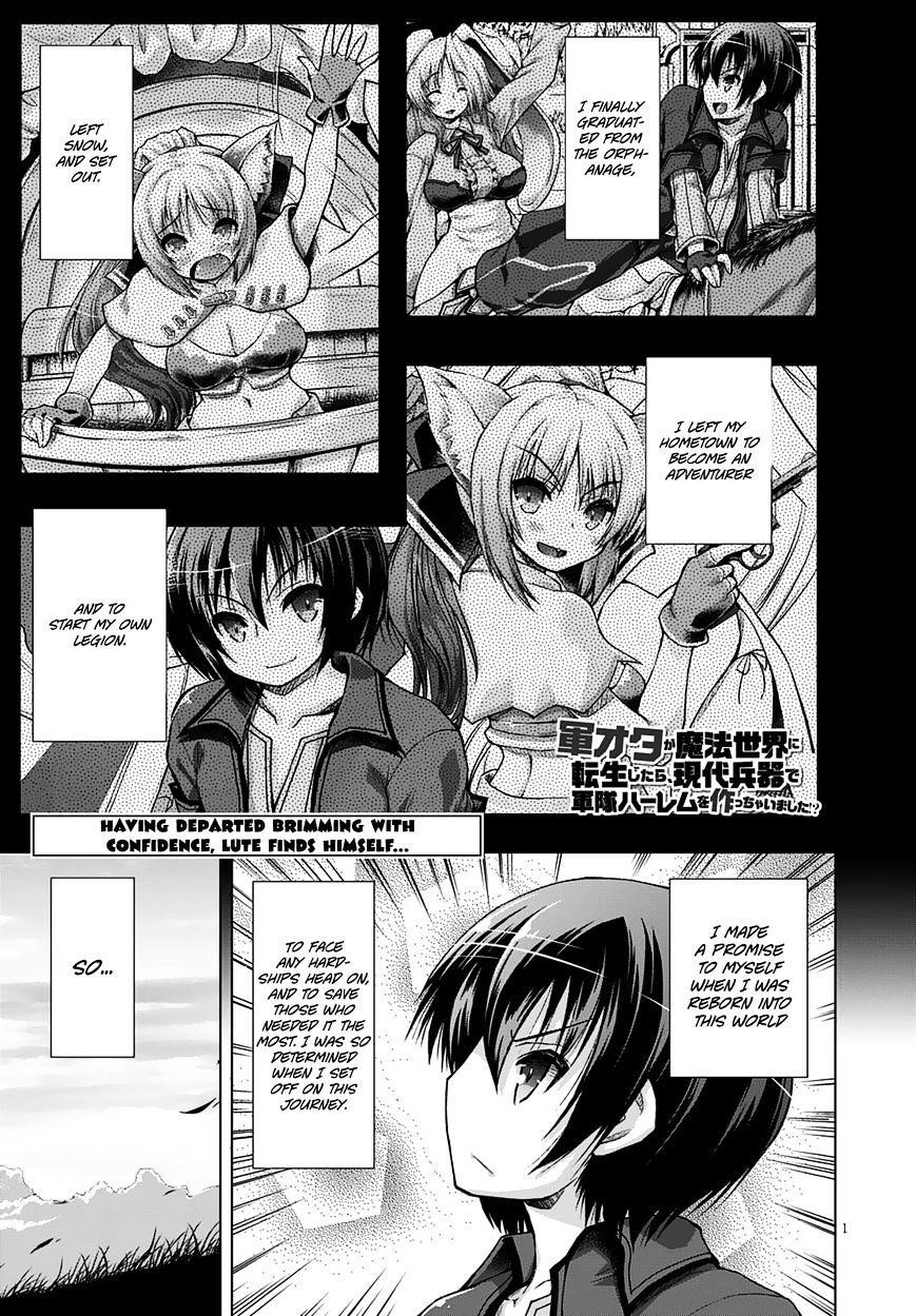 Gunota Ga Mahou Sekai Ni Tensei Shitara, Gendai Heiki De Guntai Harem O Tsukucchaimashita!? Chapter 11 - Page 3