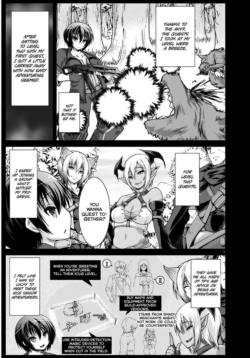 Gunota Ga Mahou Sekai Ni Tensei Shitara, Gendai Heiki De Guntai Harem O Tsukucchaimashita!? Chapter 11 - Page 9