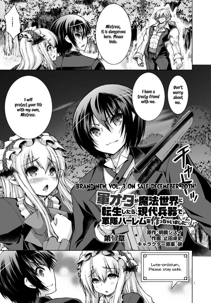 Gunota Ga Mahou Sekai Ni Tensei Shitara, Gendai Heiki De Guntai Harem O Tsukucchaimashita!? Chapter 17 - Page 1
