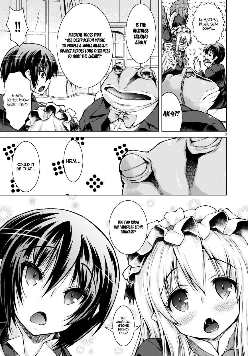 Gunota Ga Mahou Sekai Ni Tensei Shitara, Gendai Heiki De Guntai Harem O Tsukucchaimashita!? Chapter 19 - Page 3