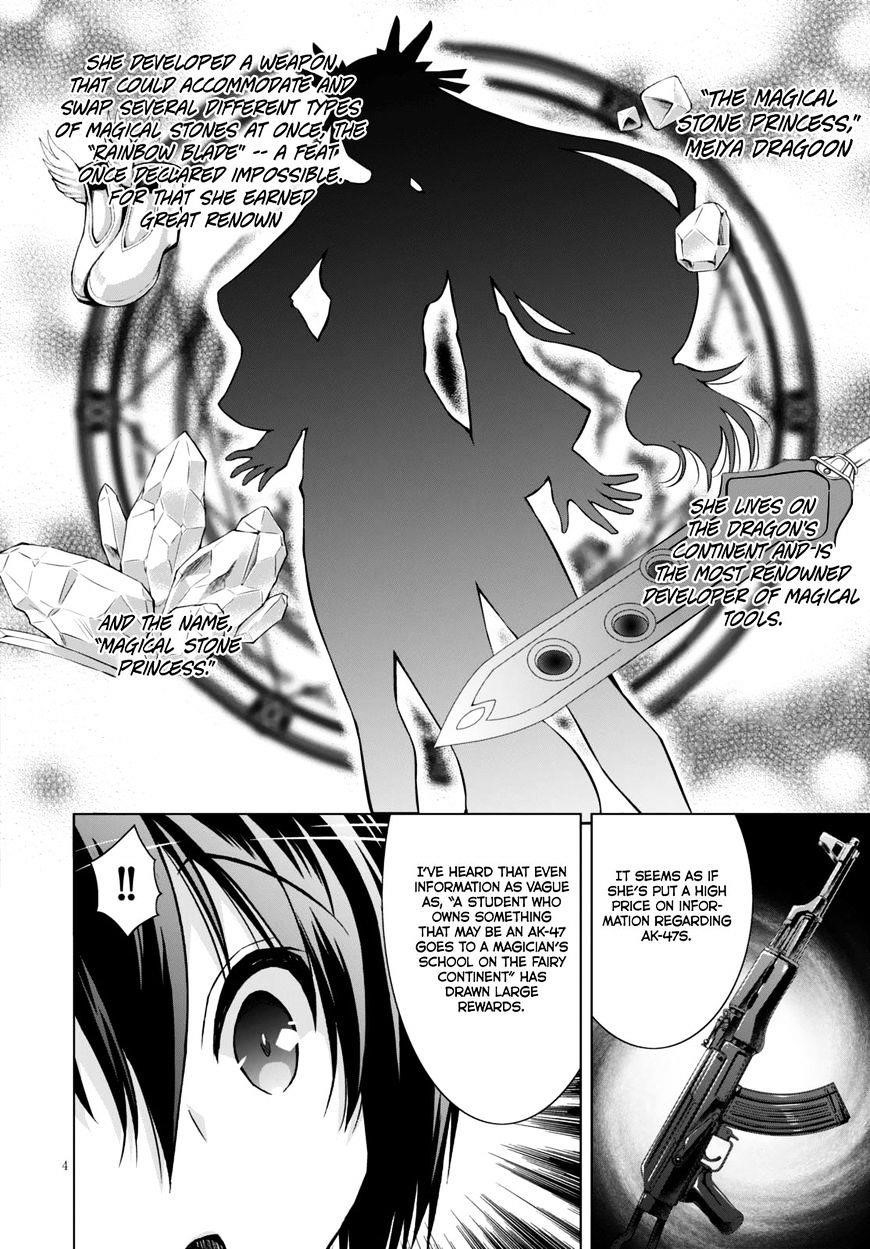 Gunota Ga Mahou Sekai Ni Tensei Shitara, Gendai Heiki De Guntai Harem O Tsukucchaimashita!? Chapter 19 - Page 4
