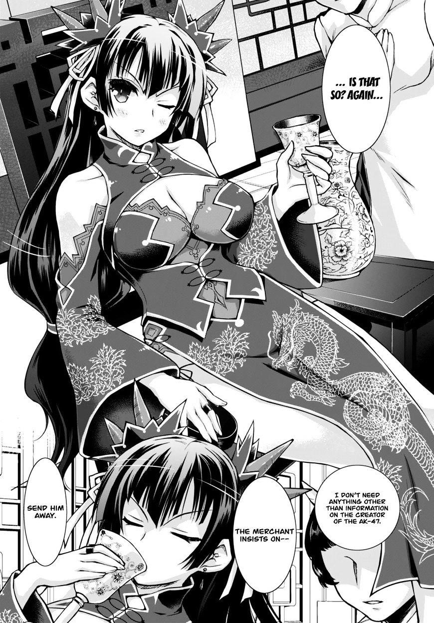 Gunota Ga Mahou Sekai Ni Tensei Shitara, Gendai Heiki De Guntai Harem O Tsukucchaimashita!? Chapter 19 - Page 8