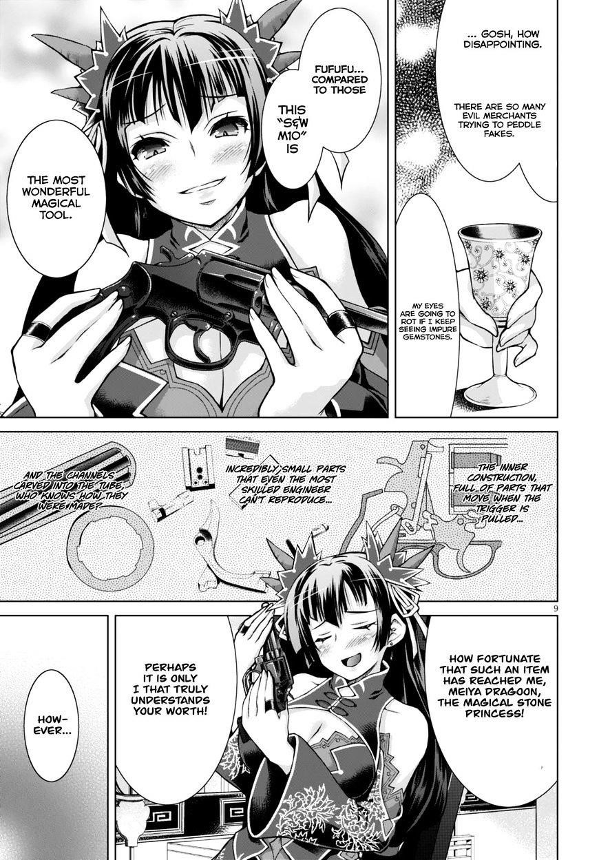 Gunota Ga Mahou Sekai Ni Tensei Shitara, Gendai Heiki De Guntai Harem O Tsukucchaimashita!? Chapter 19 - Page 9