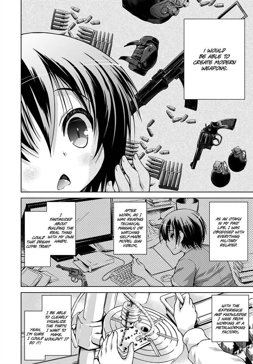 Gunota Ga Mahou Sekai Ni Tensei Shitara, Gendai Heiki De Guntai Harem O Tsukucchaimashita!? Chapter 2 - Page 9