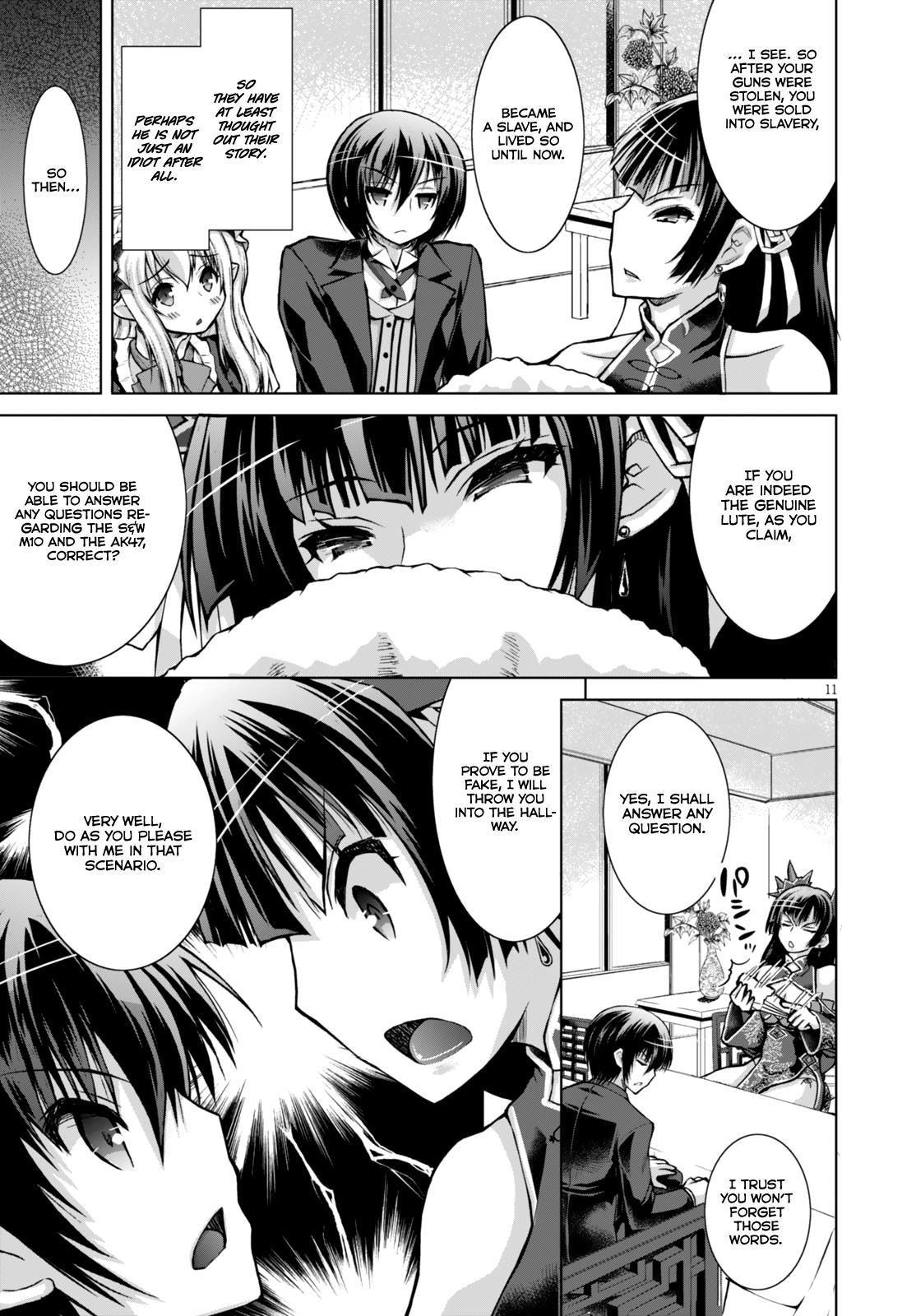 Gunota Ga Mahou Sekai Ni Tensei Shitara, Gendai Heiki De Guntai Harem O Tsukucchaimashita!? Chapter 20 - Page 12