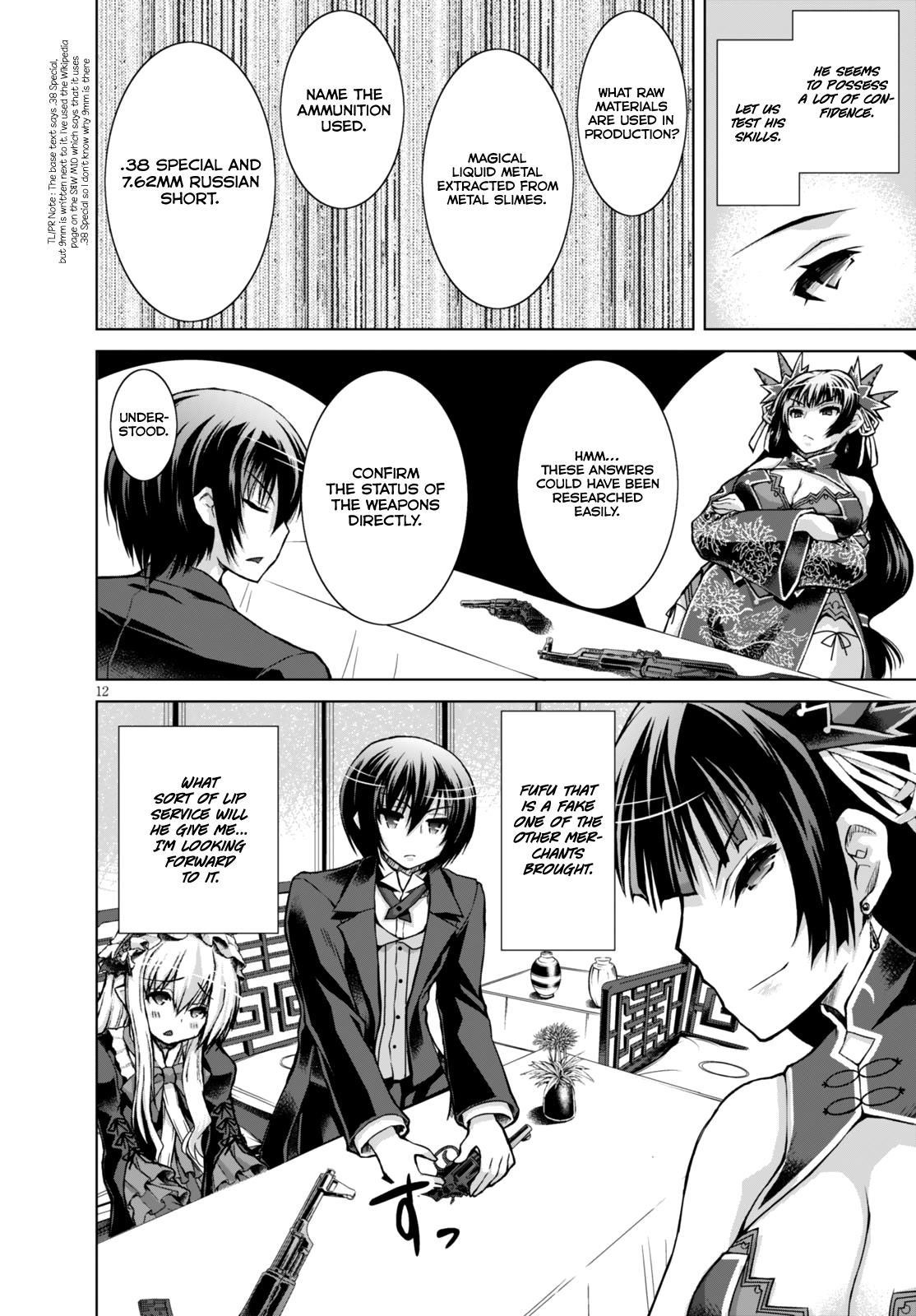 Gunota Ga Mahou Sekai Ni Tensei Shitara, Gendai Heiki De Guntai Harem O Tsukucchaimashita!? Chapter 20 - Page 13