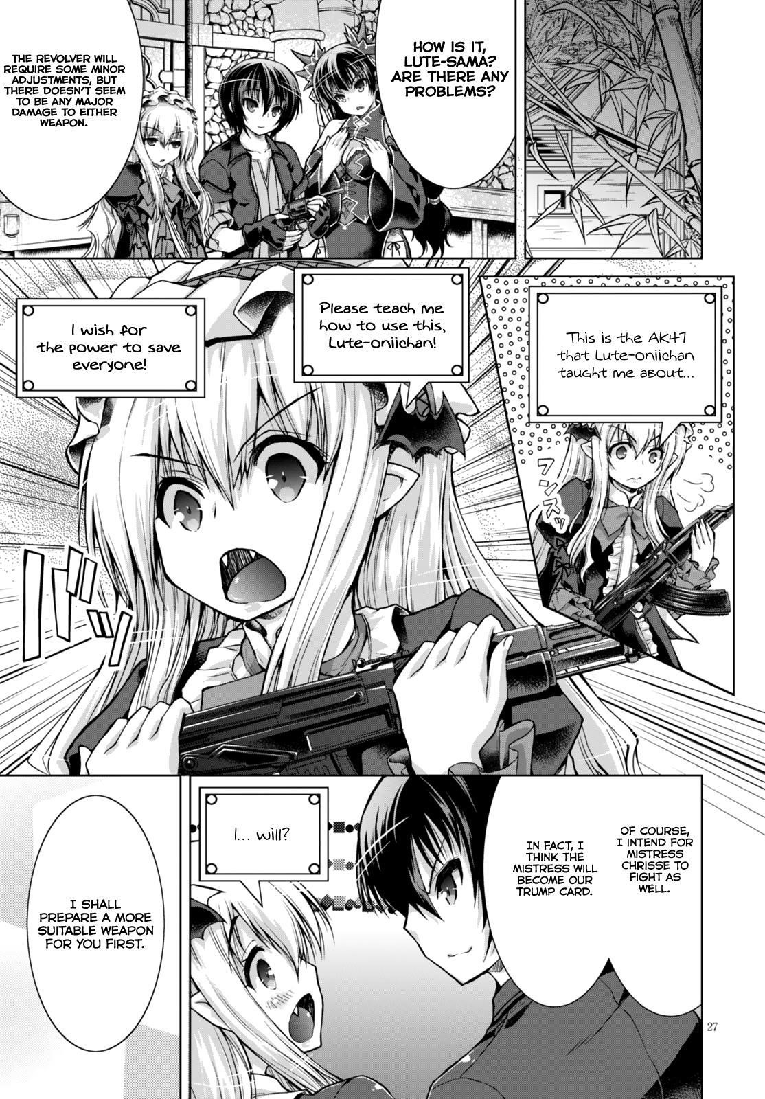 Gunota Ga Mahou Sekai Ni Tensei Shitara, Gendai Heiki De Guntai Harem O Tsukucchaimashita!? Chapter 20 - Page 28