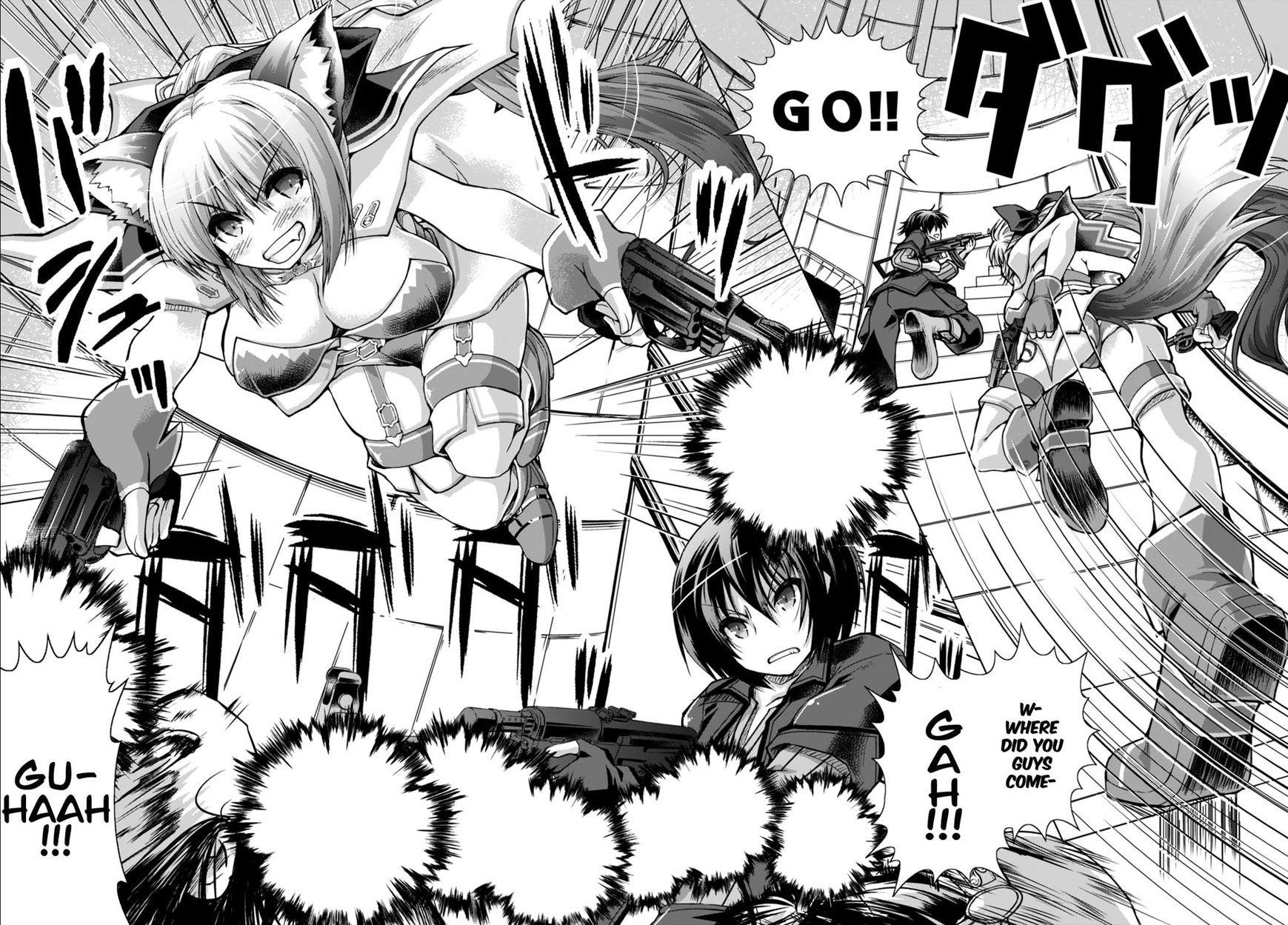 Gunota Ga Mahou Sekai Ni Tensei Shitara, Gendai Heiki De Guntai Harem O Tsukucchaimashita!? Chapter 22 - Page 22