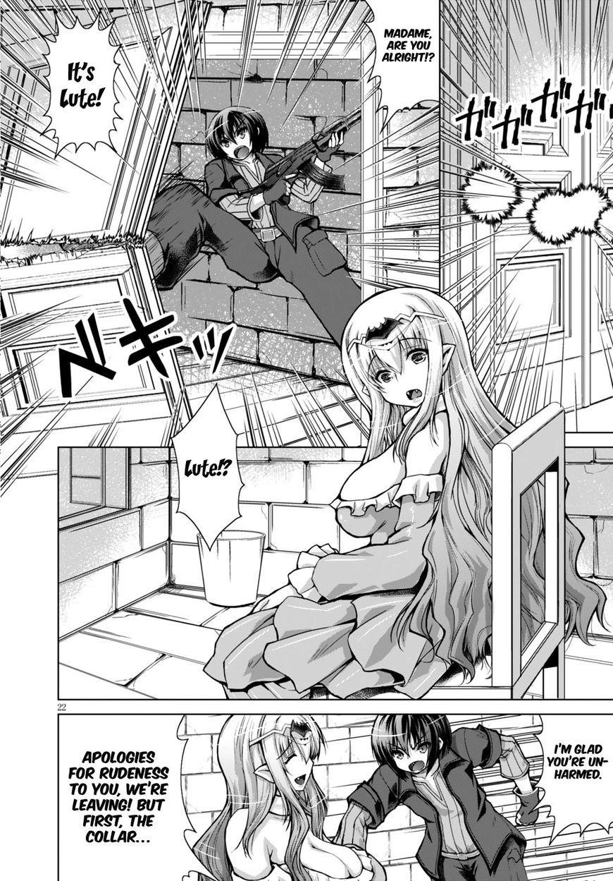 Gunota Ga Mahou Sekai Ni Tensei Shitara, Gendai Heiki De Guntai Harem O Tsukucchaimashita!? Chapter 22 - Page 23